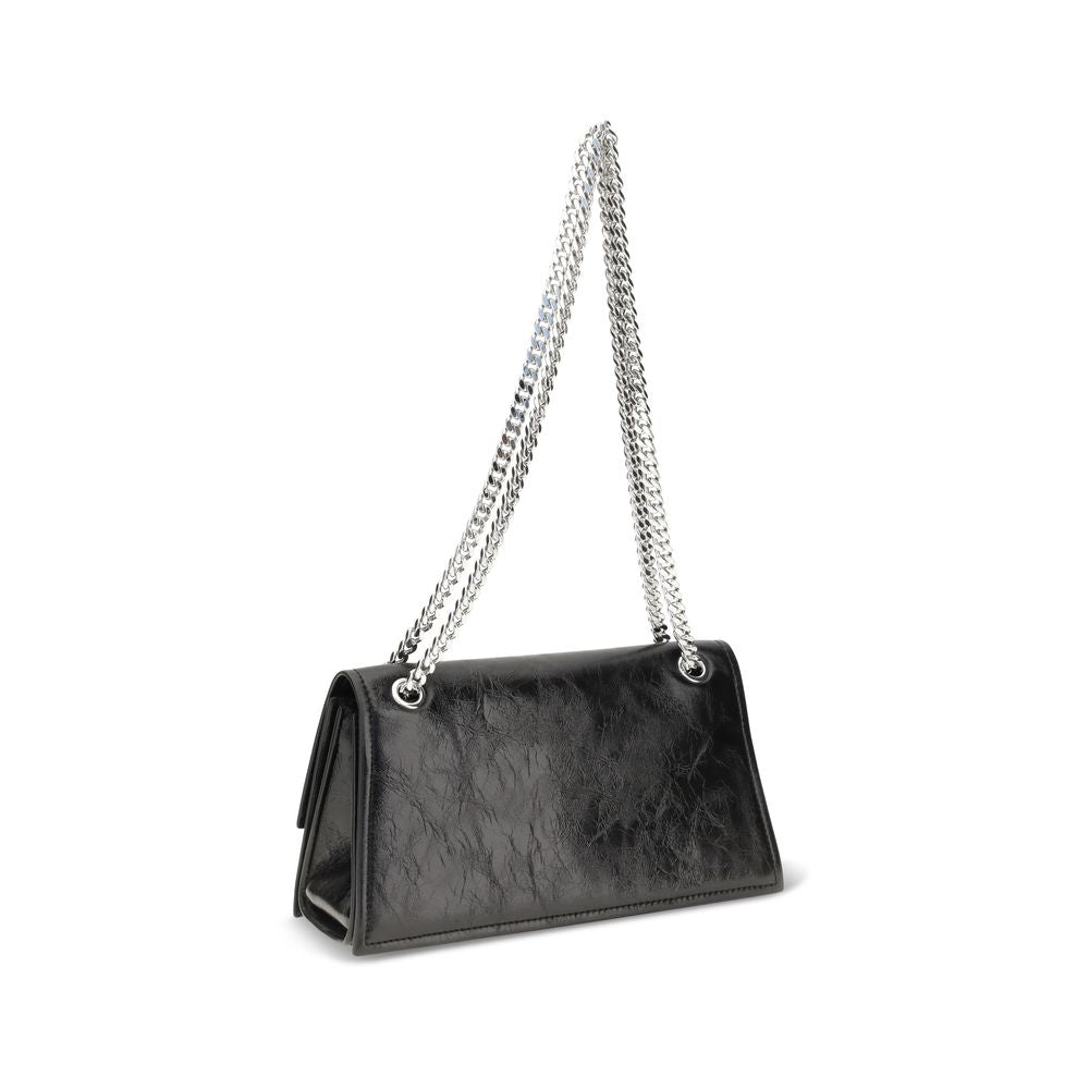 Tory Burch Black Kira Suede Shoulder Bag