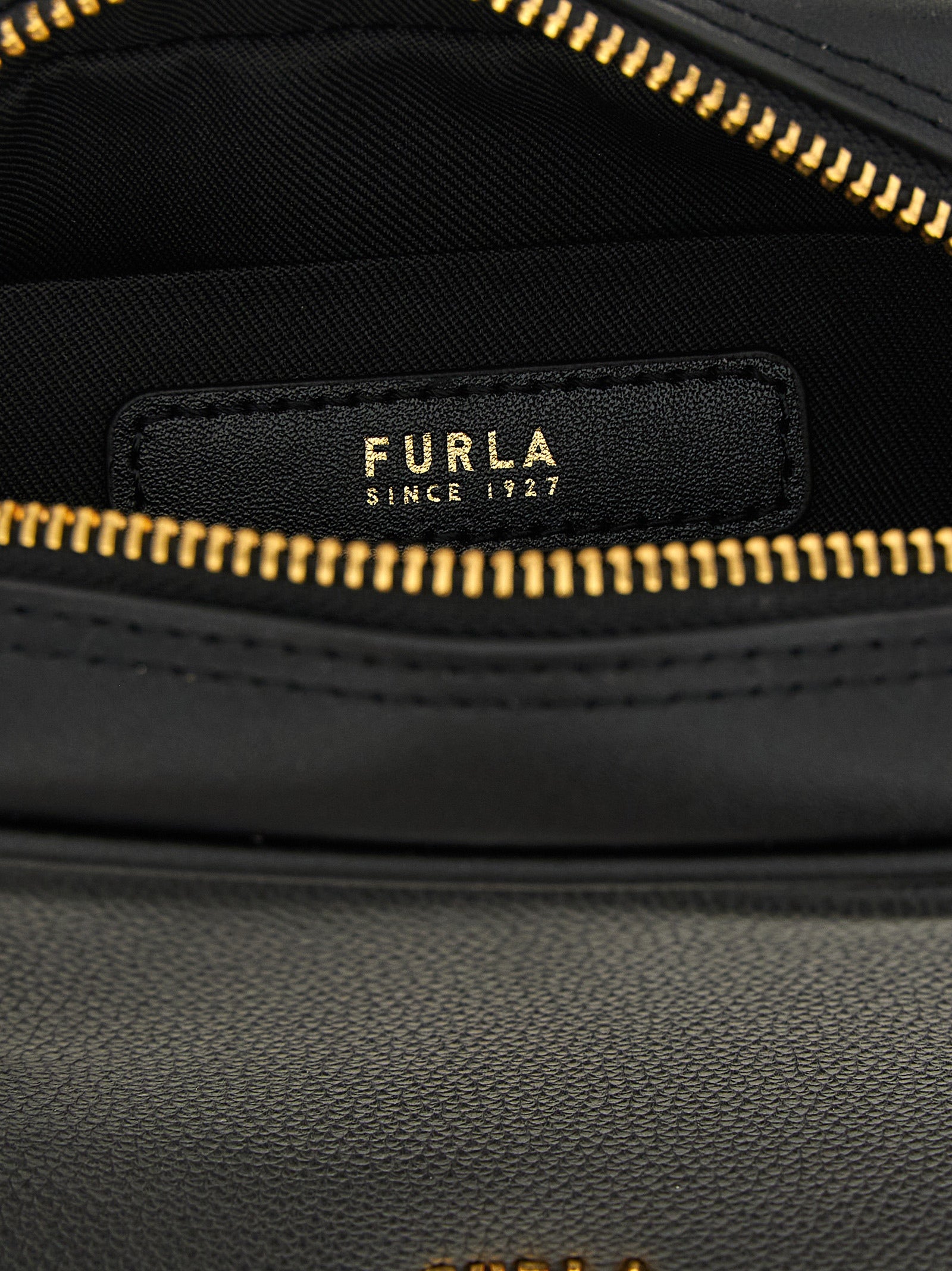 Furla Black Poppy S Handbag