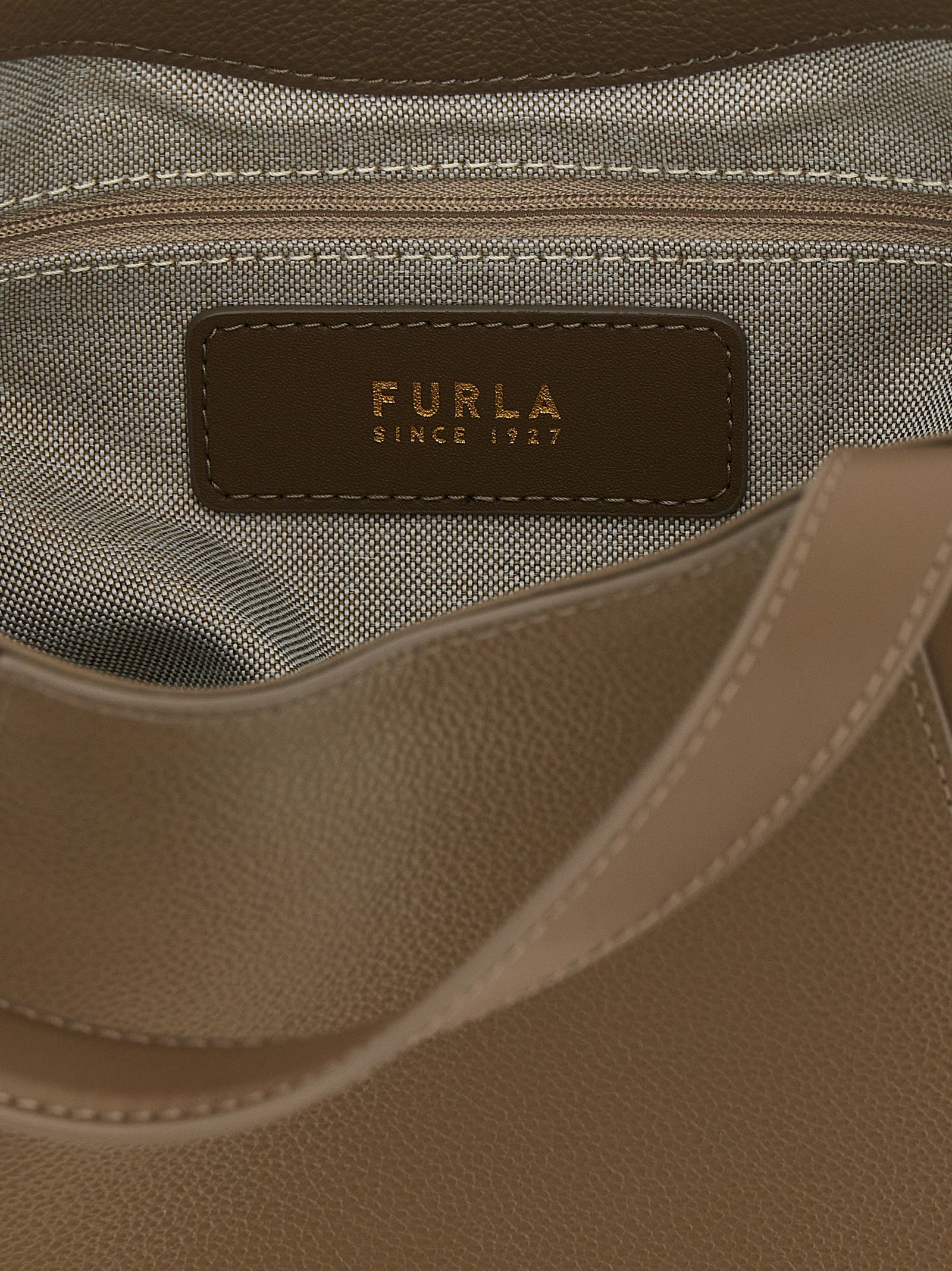 Furla Gray Goccia STote Bag