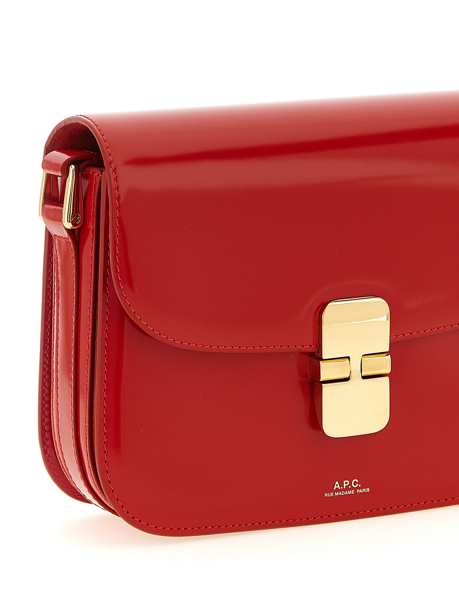 A.P.C. Red Grace Crossbody Bag