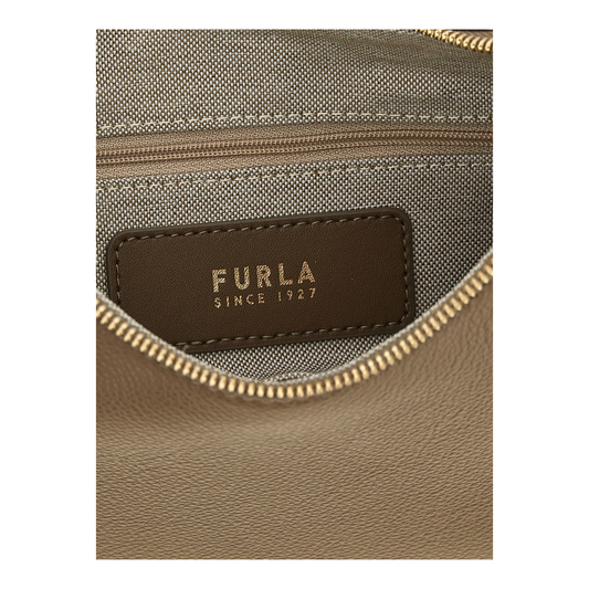 Furla Goccia S Shoulder Bag Beige