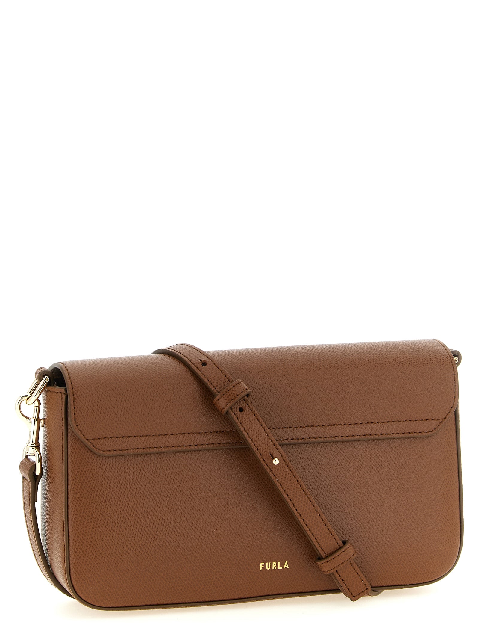 Furla Brown Iride S Crossbody Bag