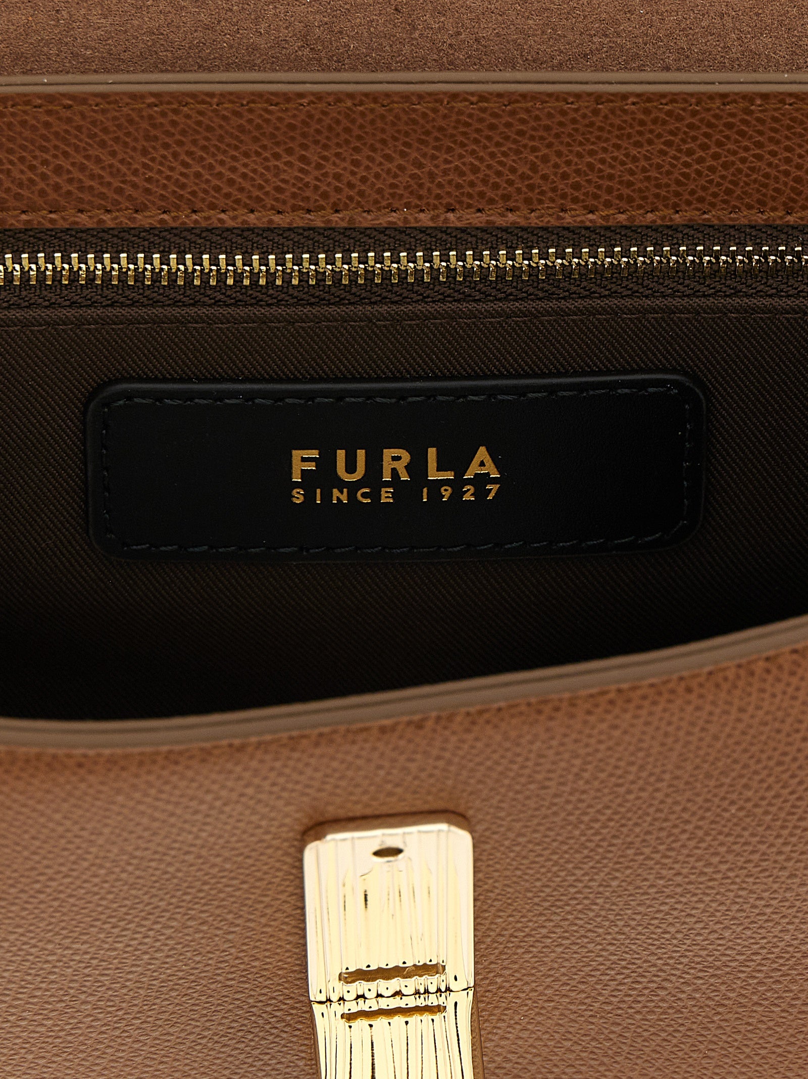Furla Brown Iride S Crossbody Bag