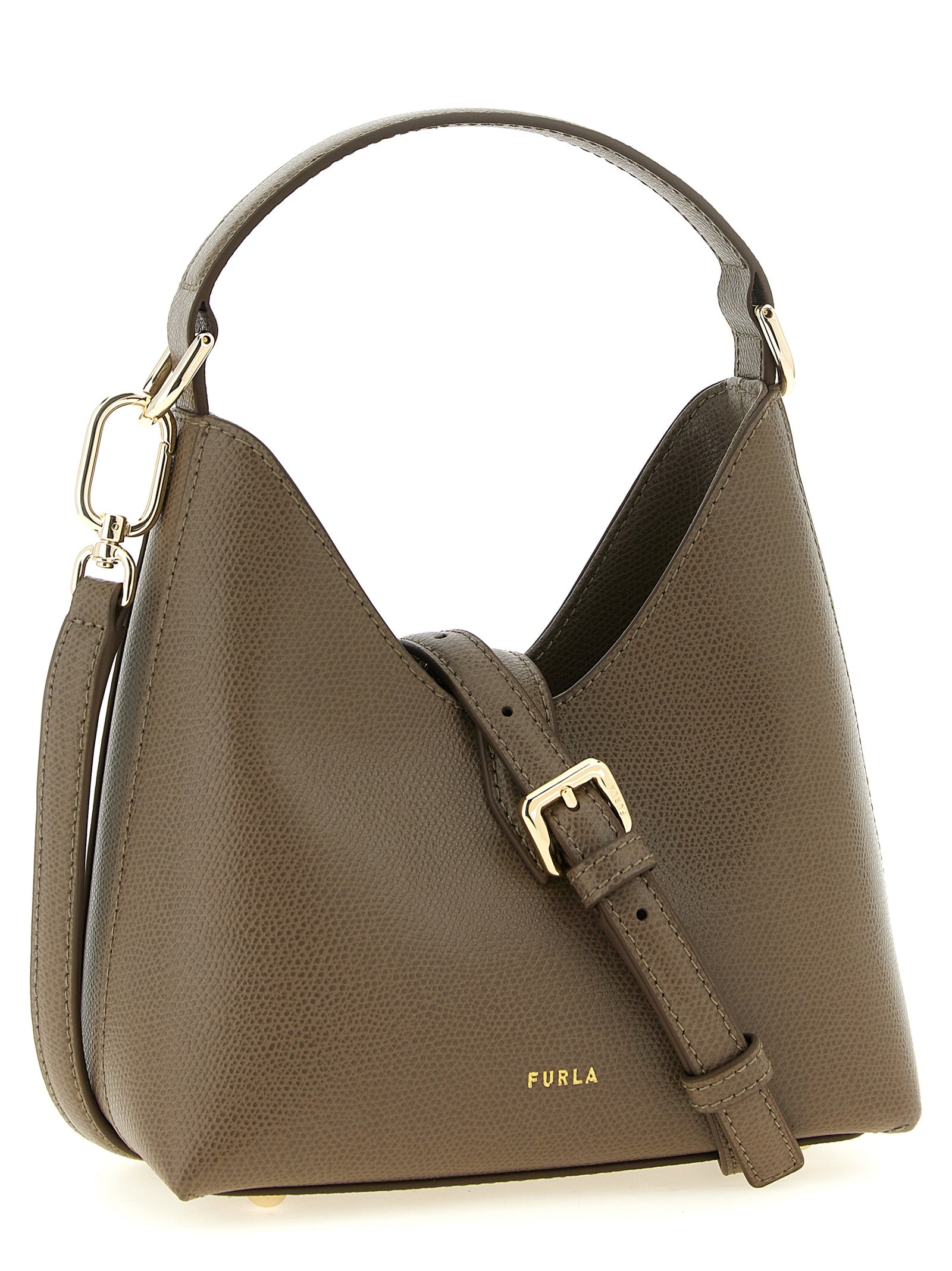 Furla Green Iride Hobo Bag