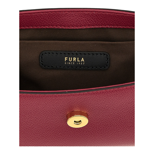 Furla Moonlight Bolso de Mano Rojo