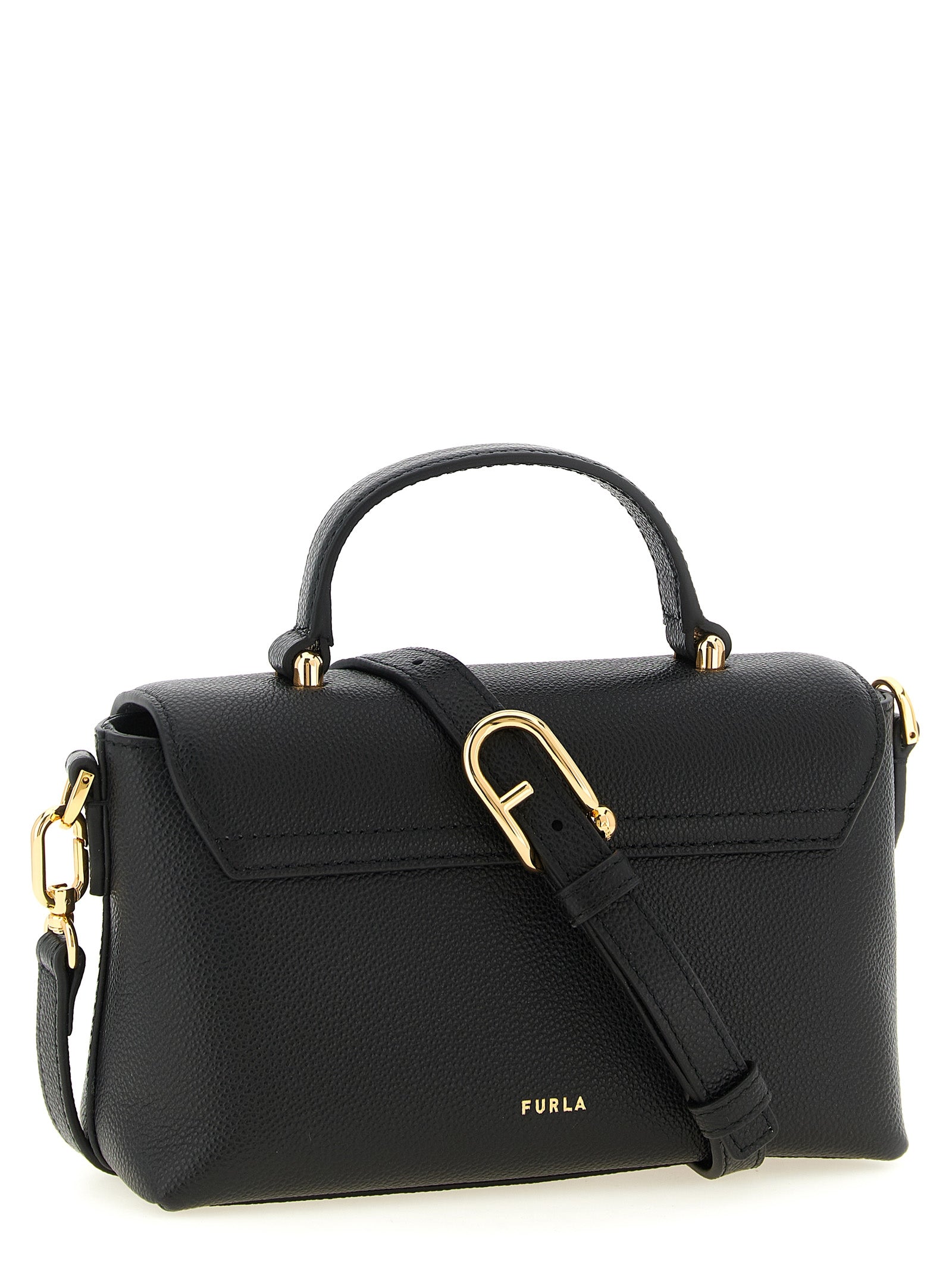 Furla Black Moonlight Handbag