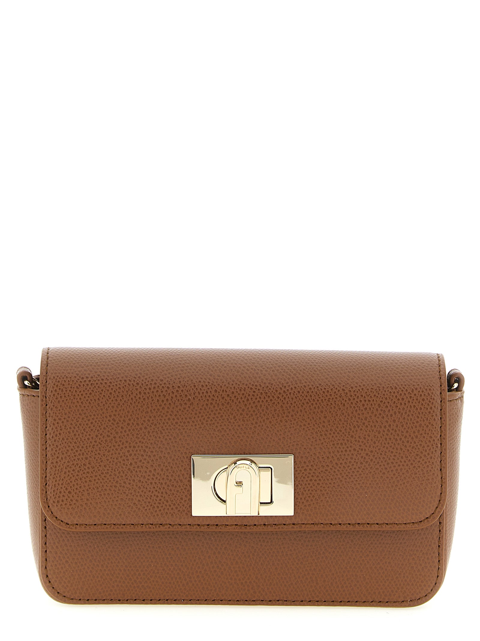 Furla Brown 1927 Mini Crossbody Bag