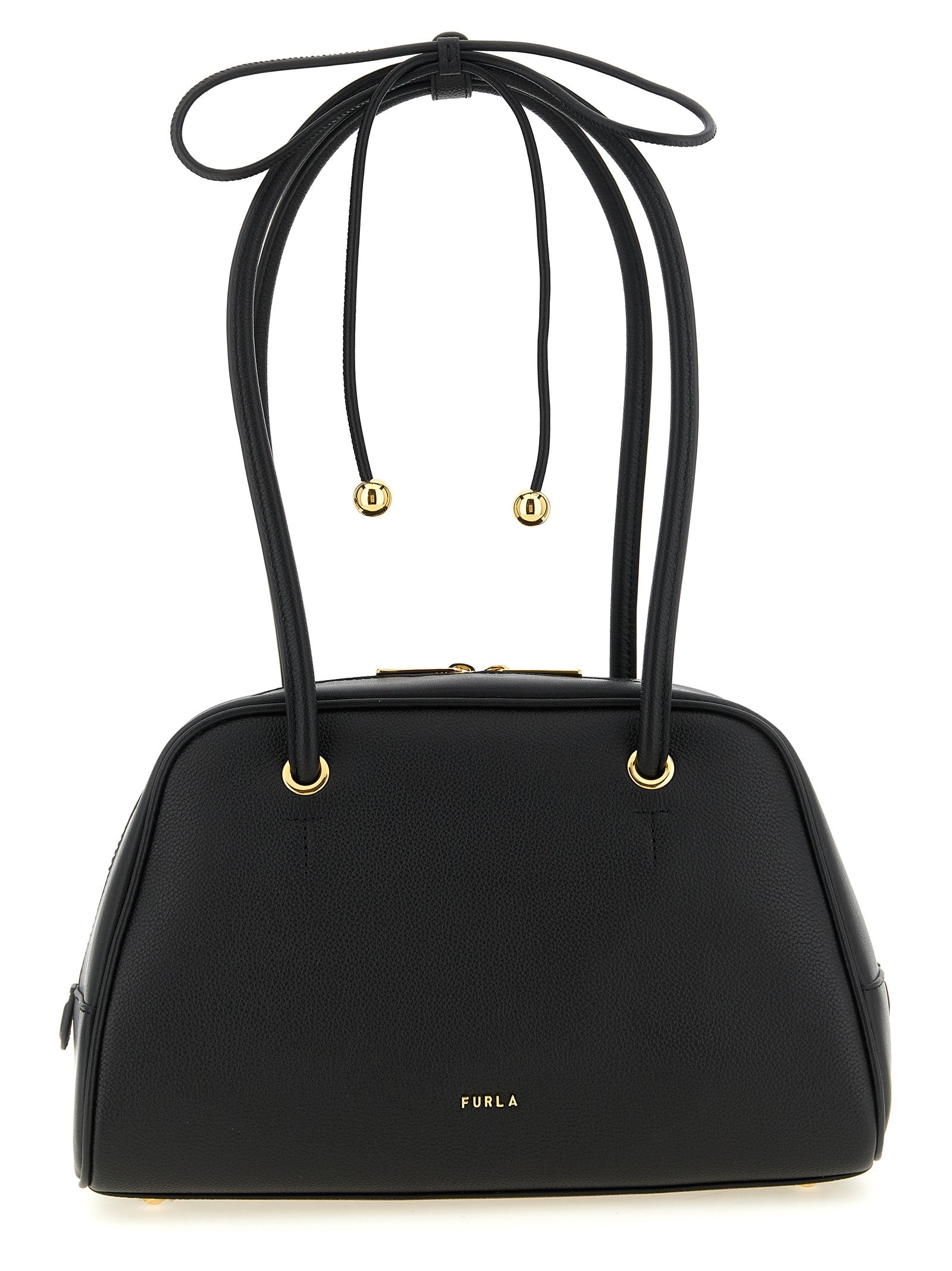 Furla Black Poppy M Handbag