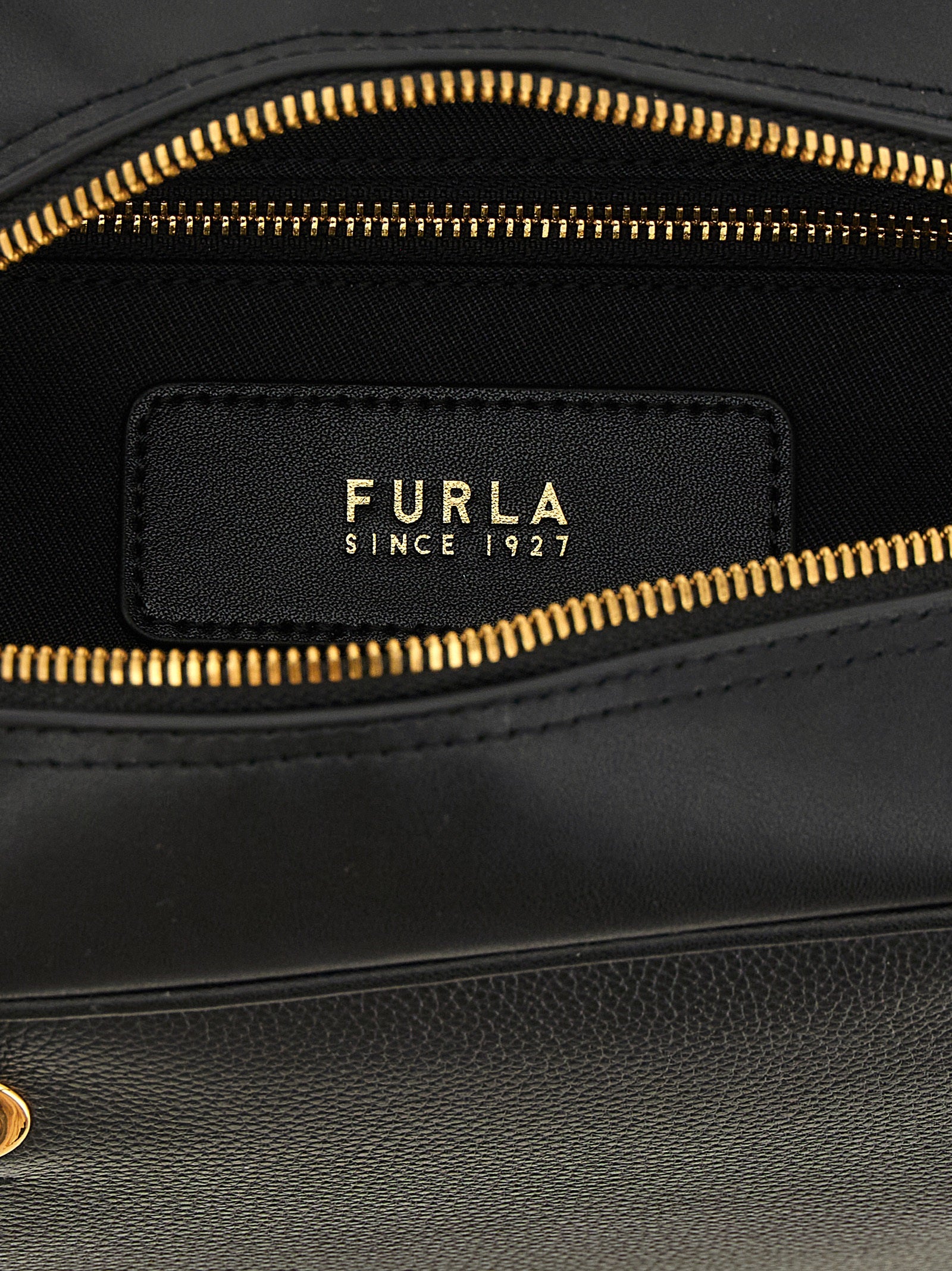 Furla Black Poppy M Handbag