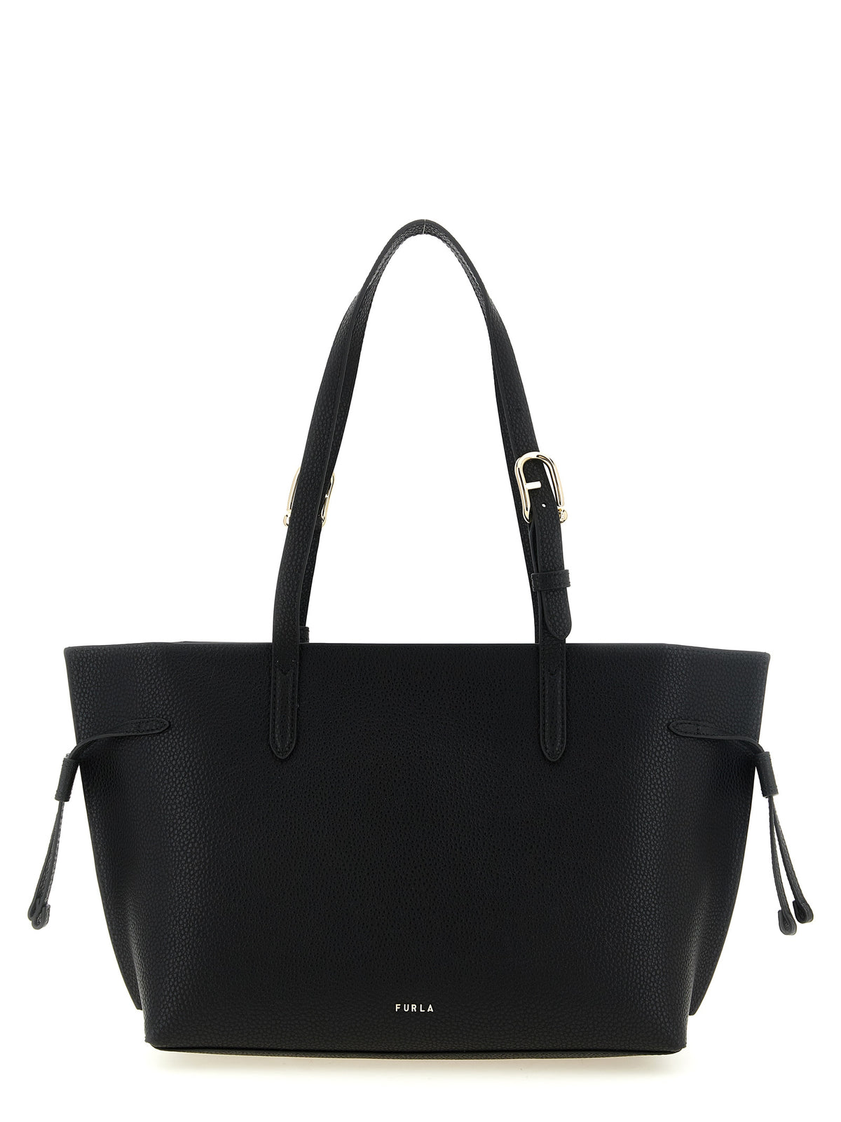 Furla Black Ava M Tote Bag