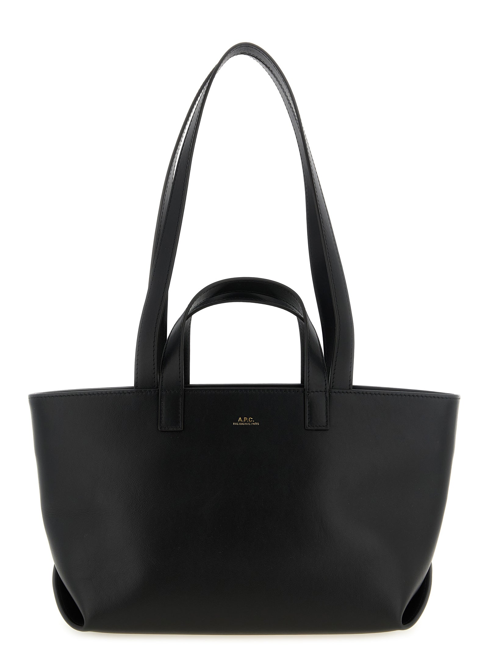 A.P.C. Black Le Drummer Tote Bag