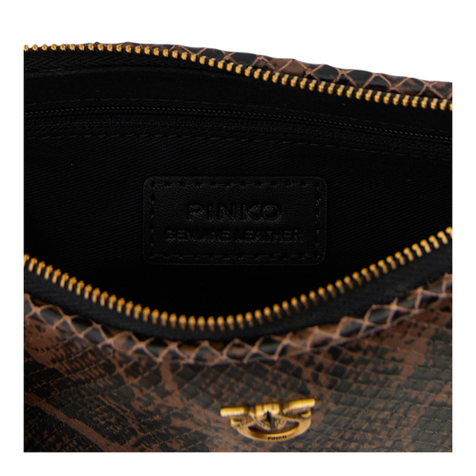 PINKO Love Bolso Bandolera Animal Print