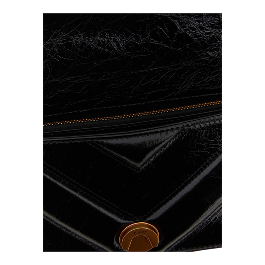 PINKO Love Bag Bolso Bandolera Negro