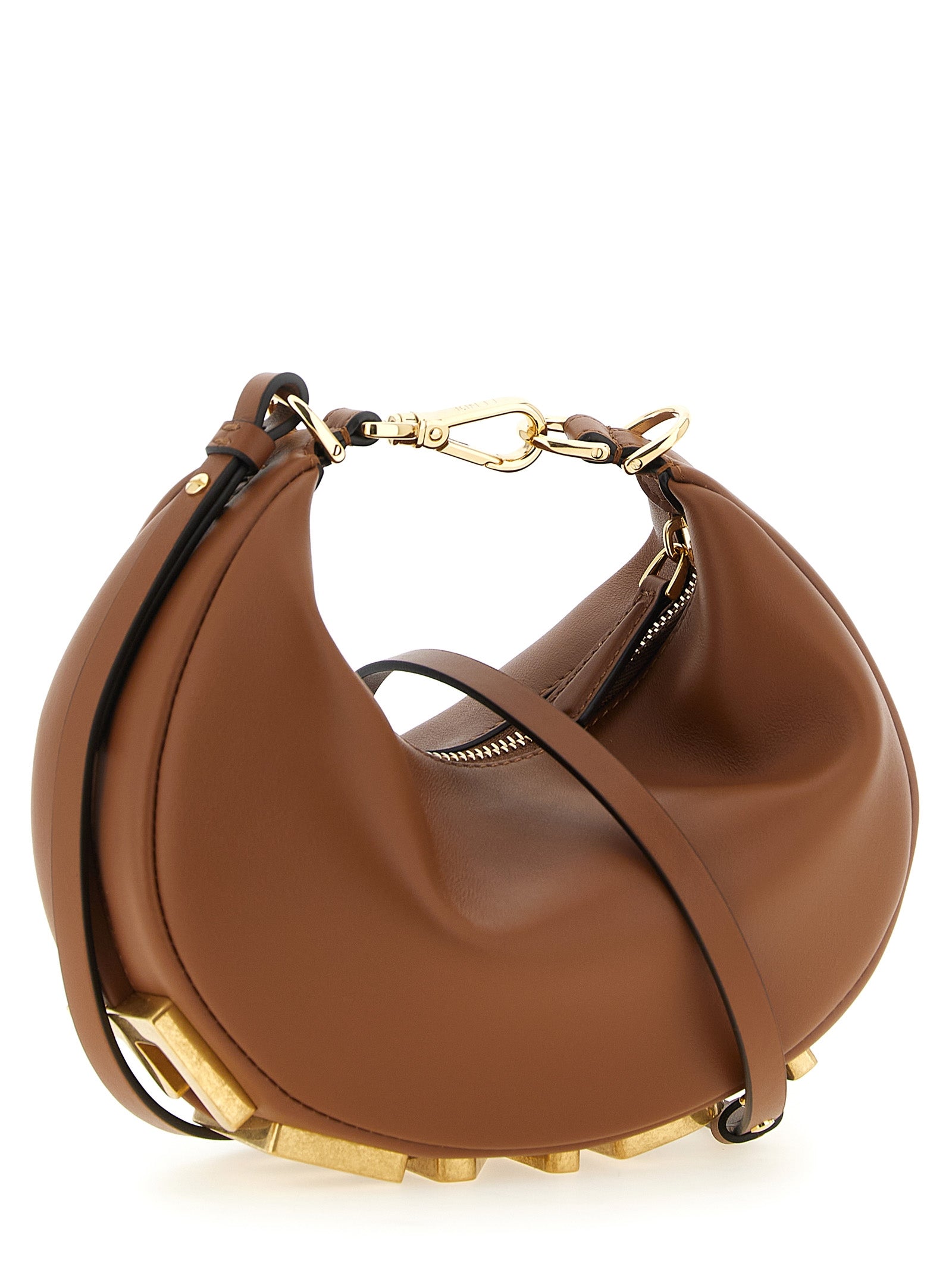 Fendi Brown Fendigraphy Handbag