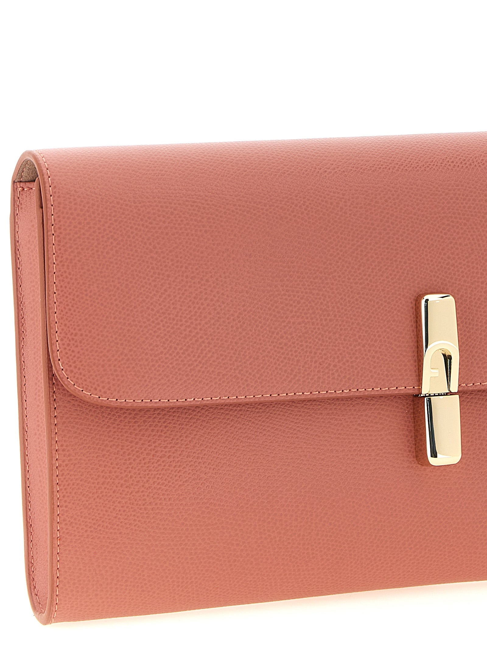 Furla Pink Iride Clutch Bag