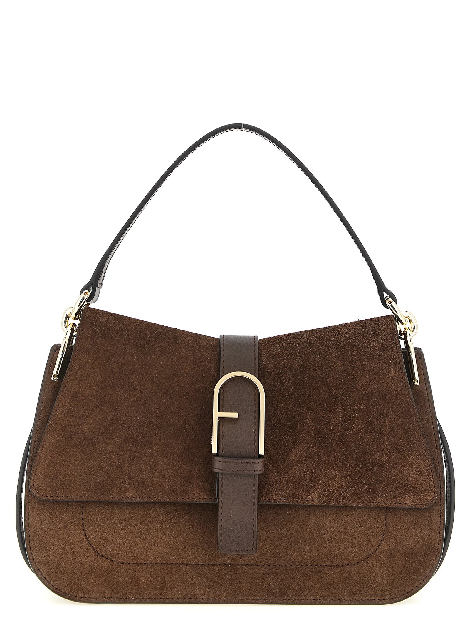 Furla Brown Flow M Handbag
