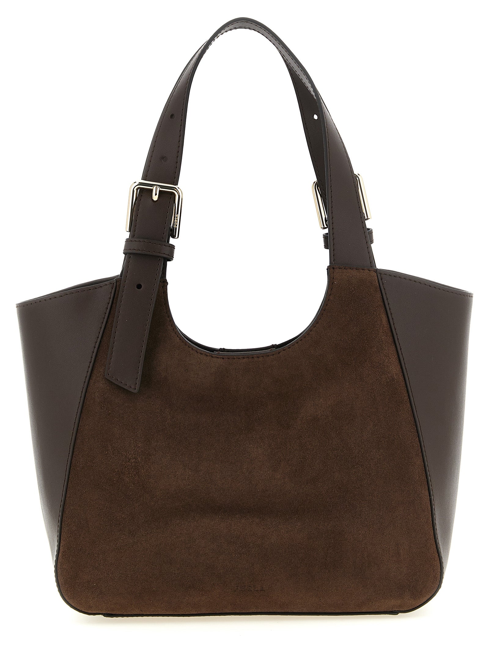 Furla Brown Dora S Tote Bag