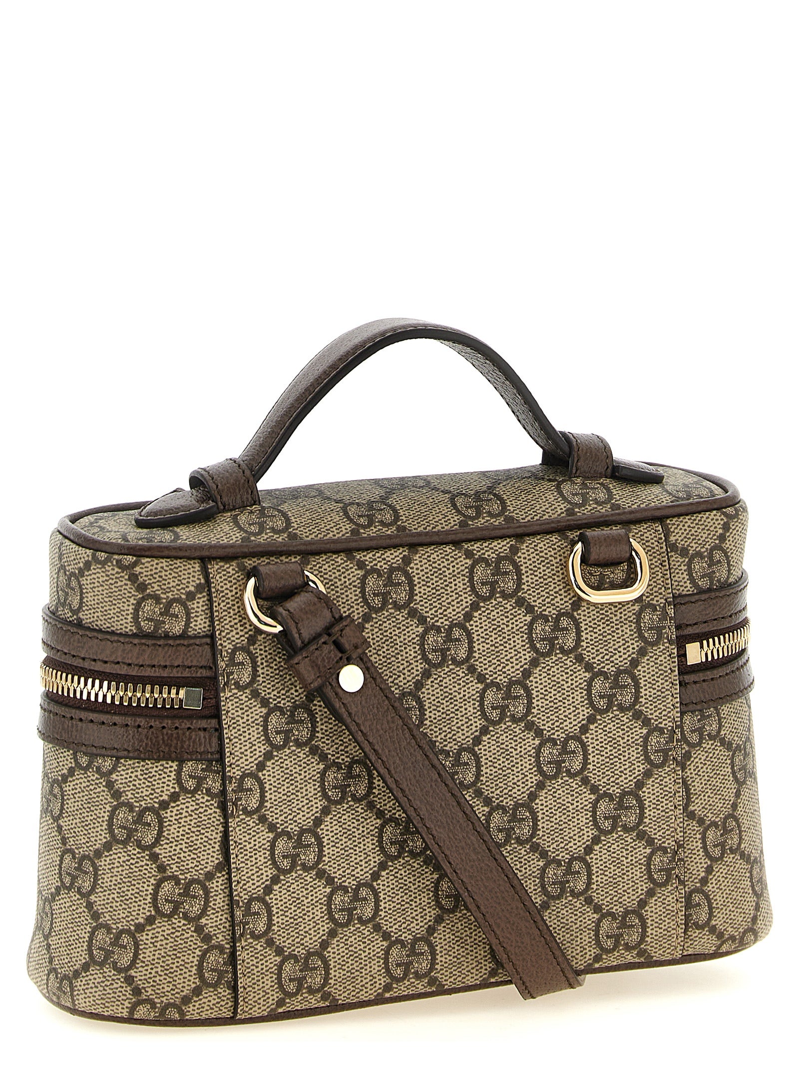 Gucci Beige Ophidia Small Vanity Shoulder Bag