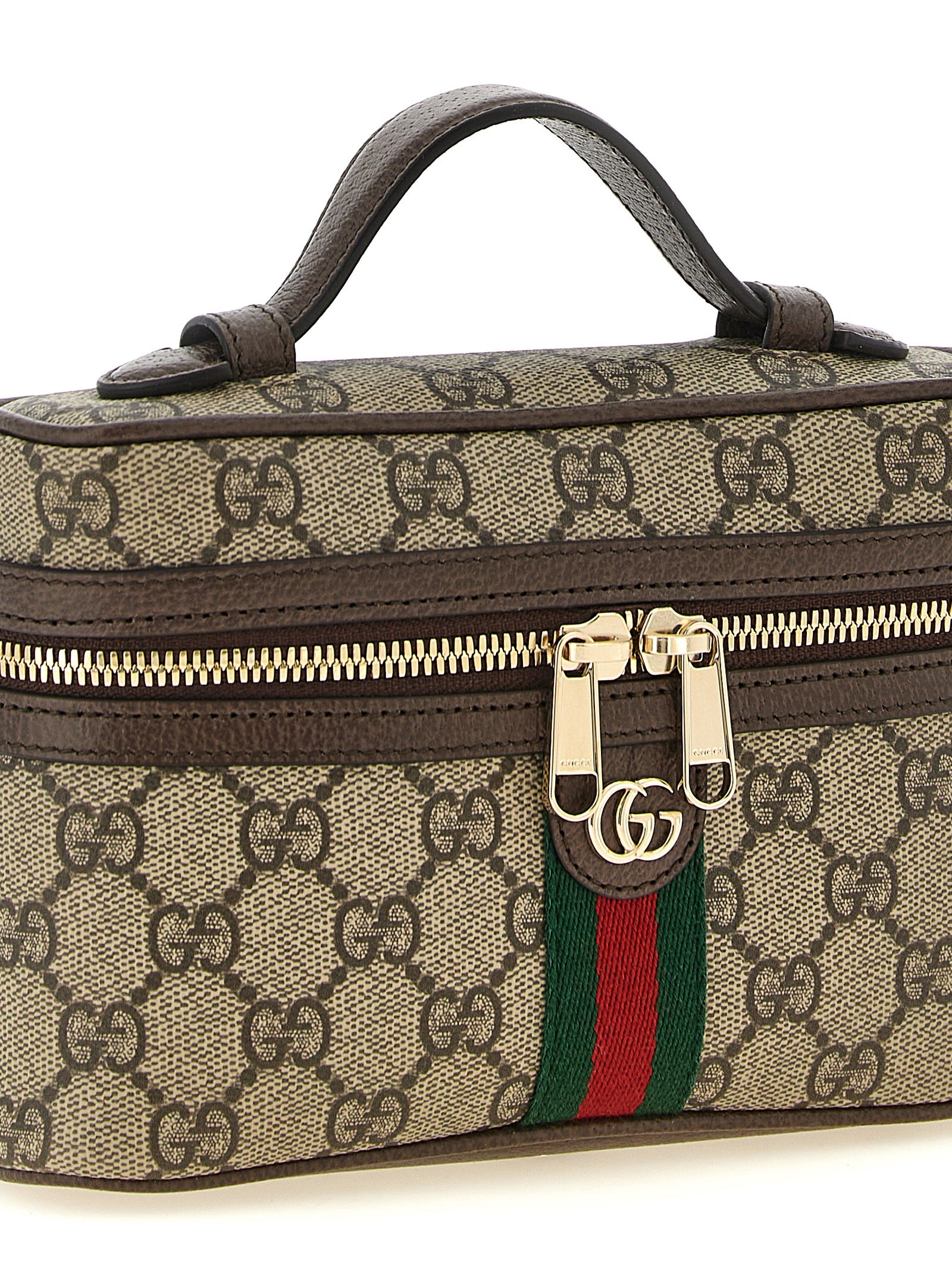 Gucci Beige Ophidia Small Vanity Shoulder Bag
