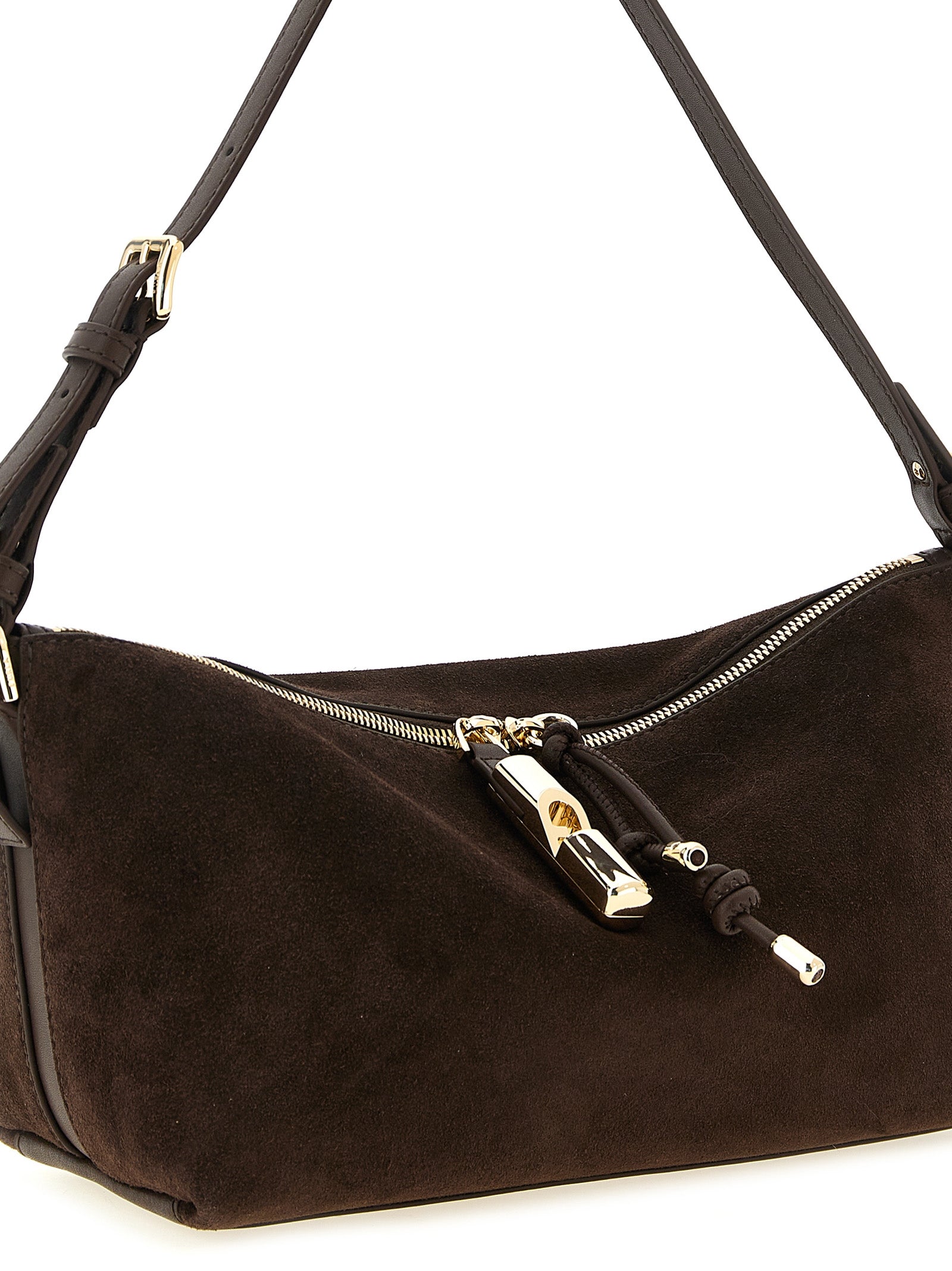 Furla Brown Debby Shoulder Bag