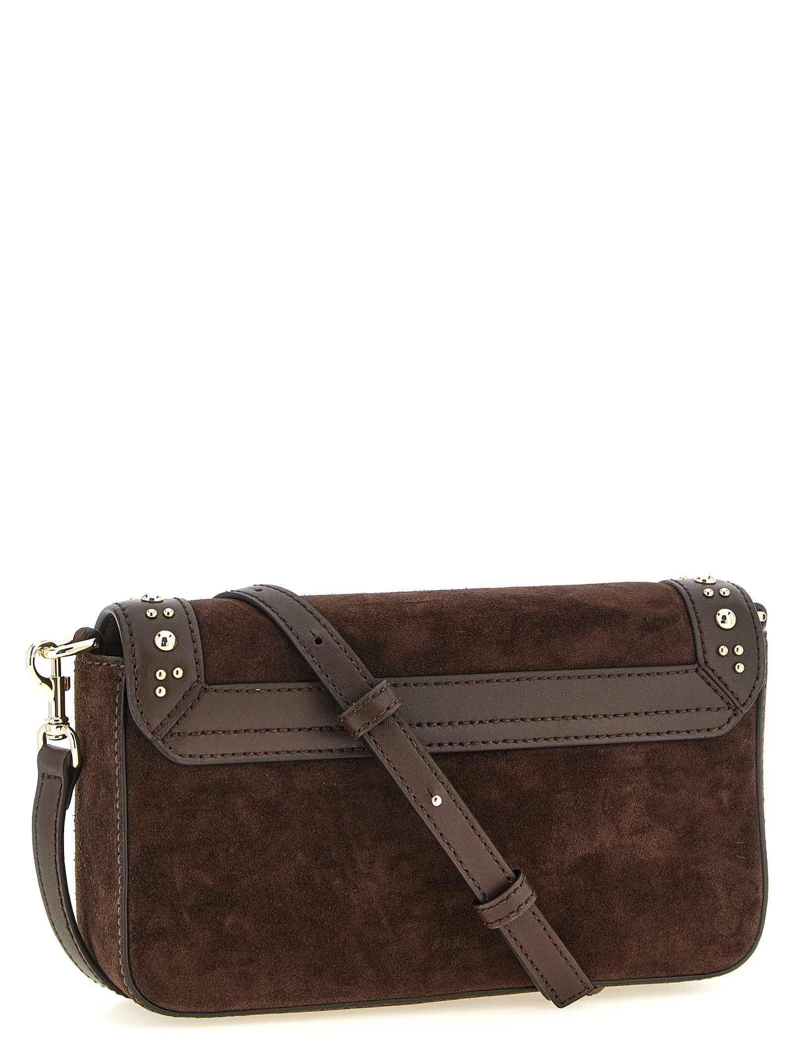Furla Brown Iride S Crossbody Bag