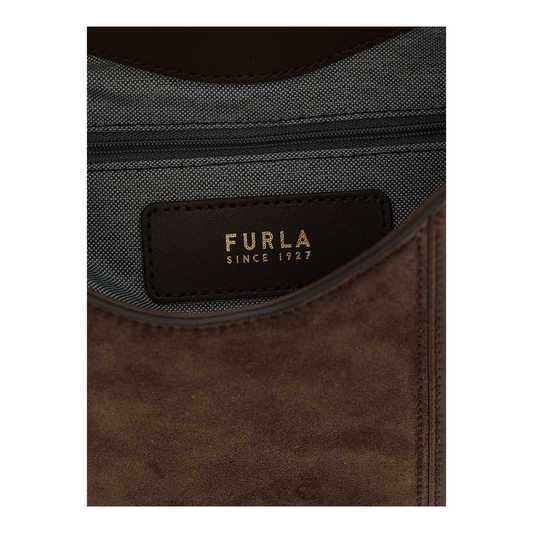 Furla Goccia S Shoulder Bag Brown
