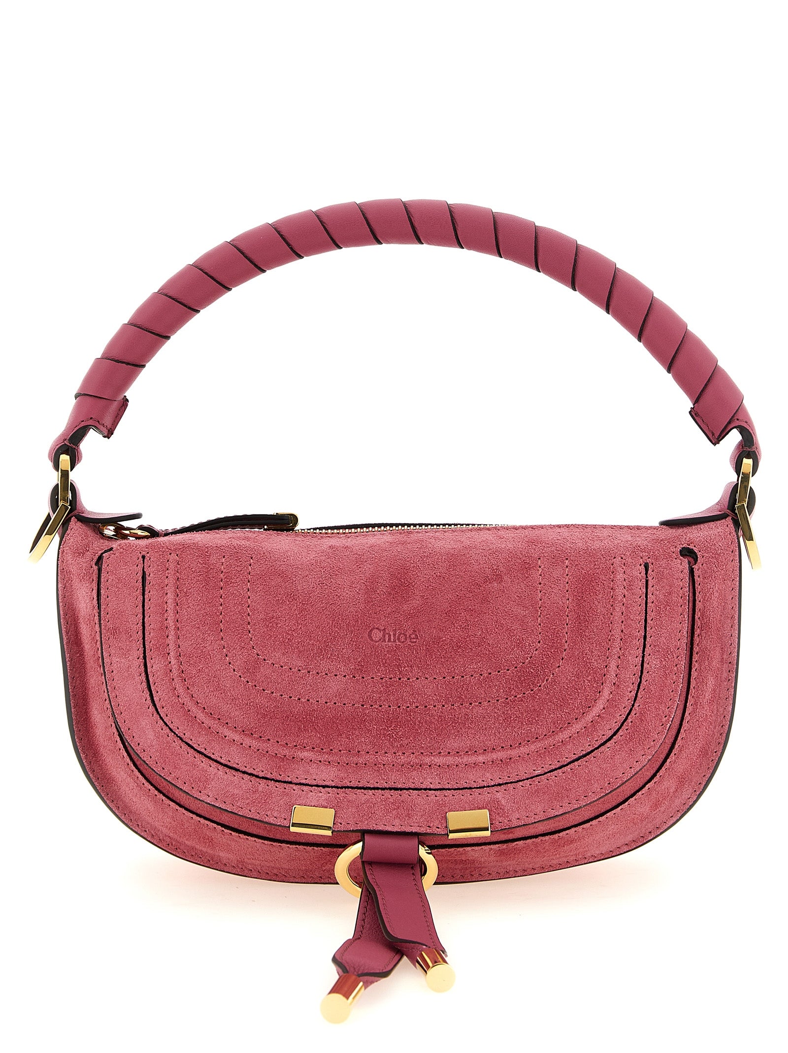 Chloé Pink Marcie Shoulder Bag