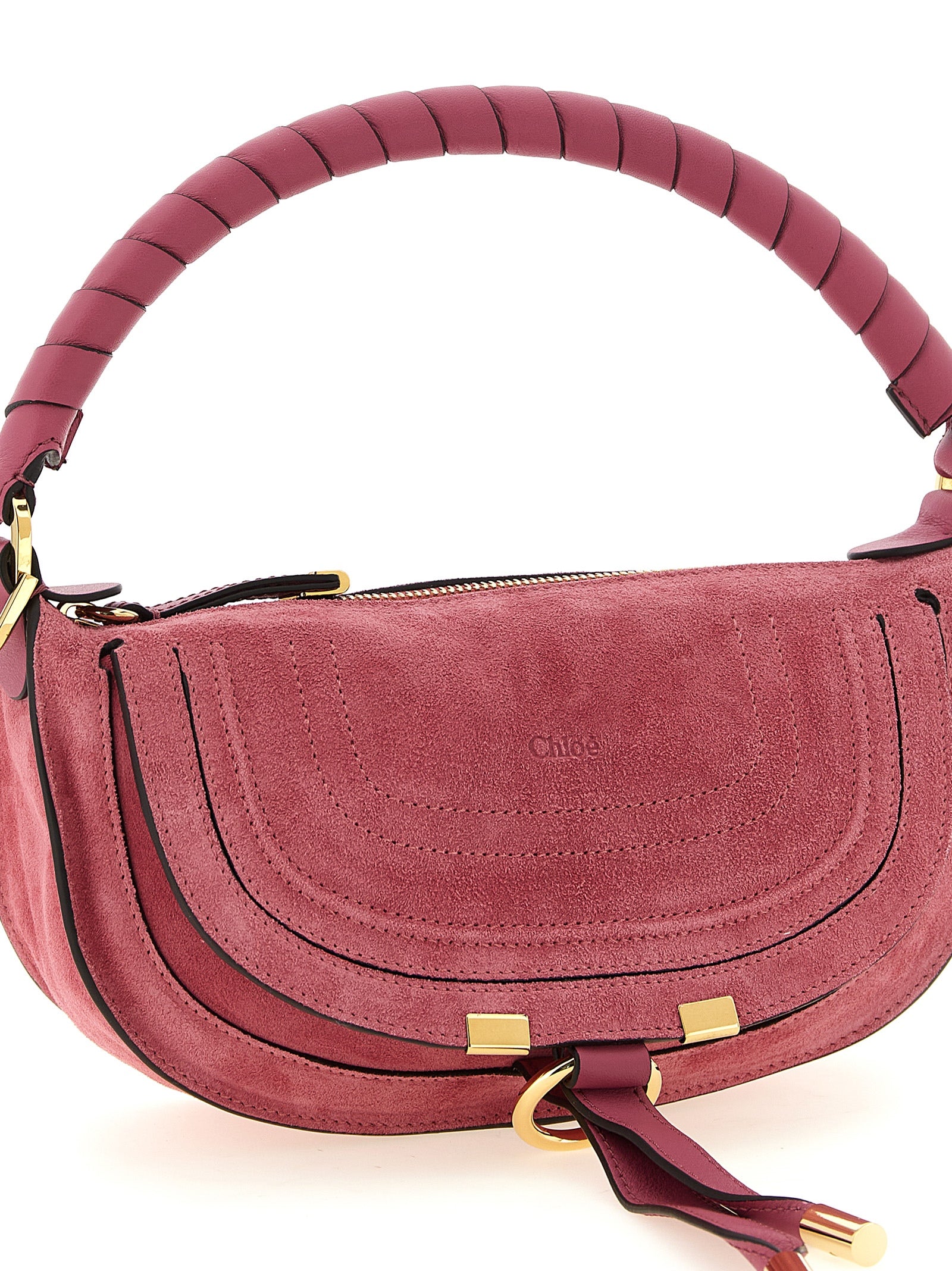 Chloé Pink Marcie Shoulder Bag