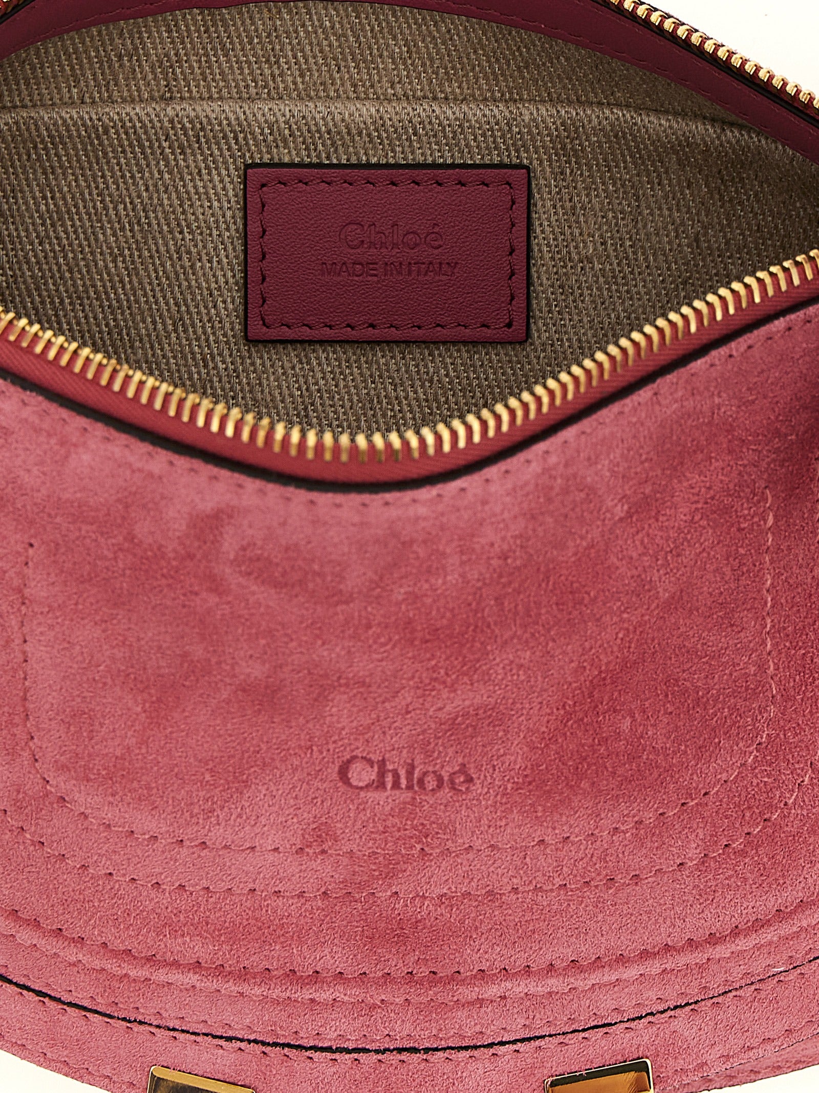 Chloé Pink Marcie Shoulder Bag