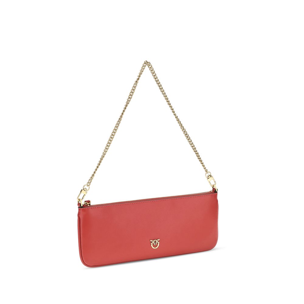 PINKO Pink Horizontal Flat Shoulder Bag