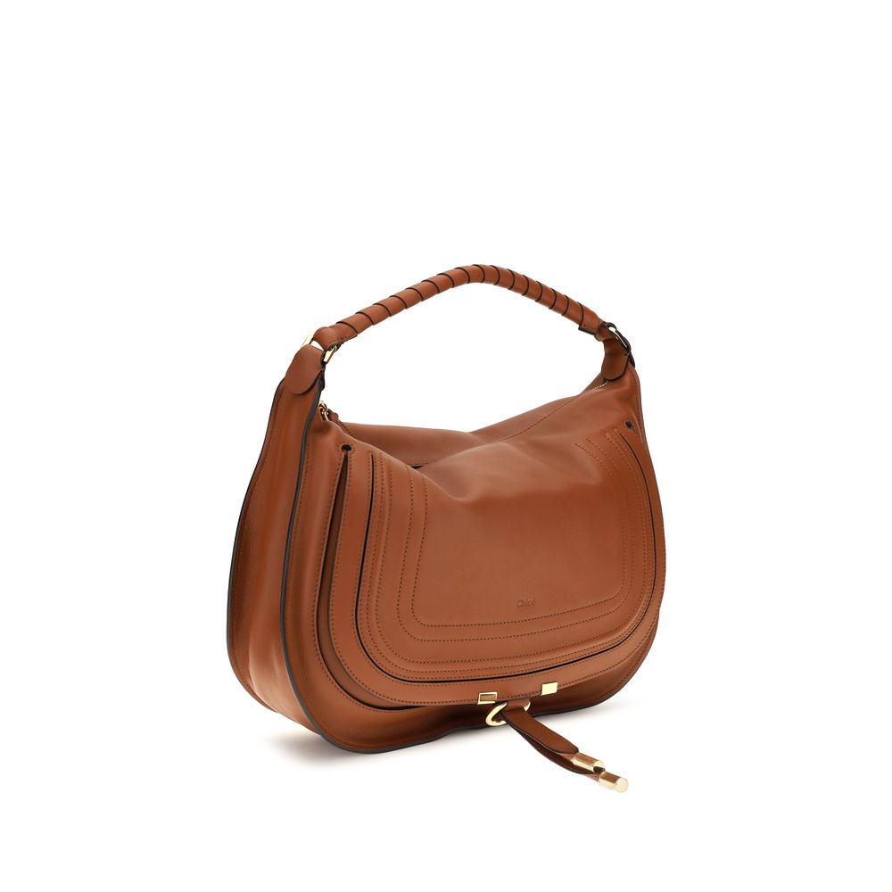 Chloé Brown Marcie Shoulder Bag