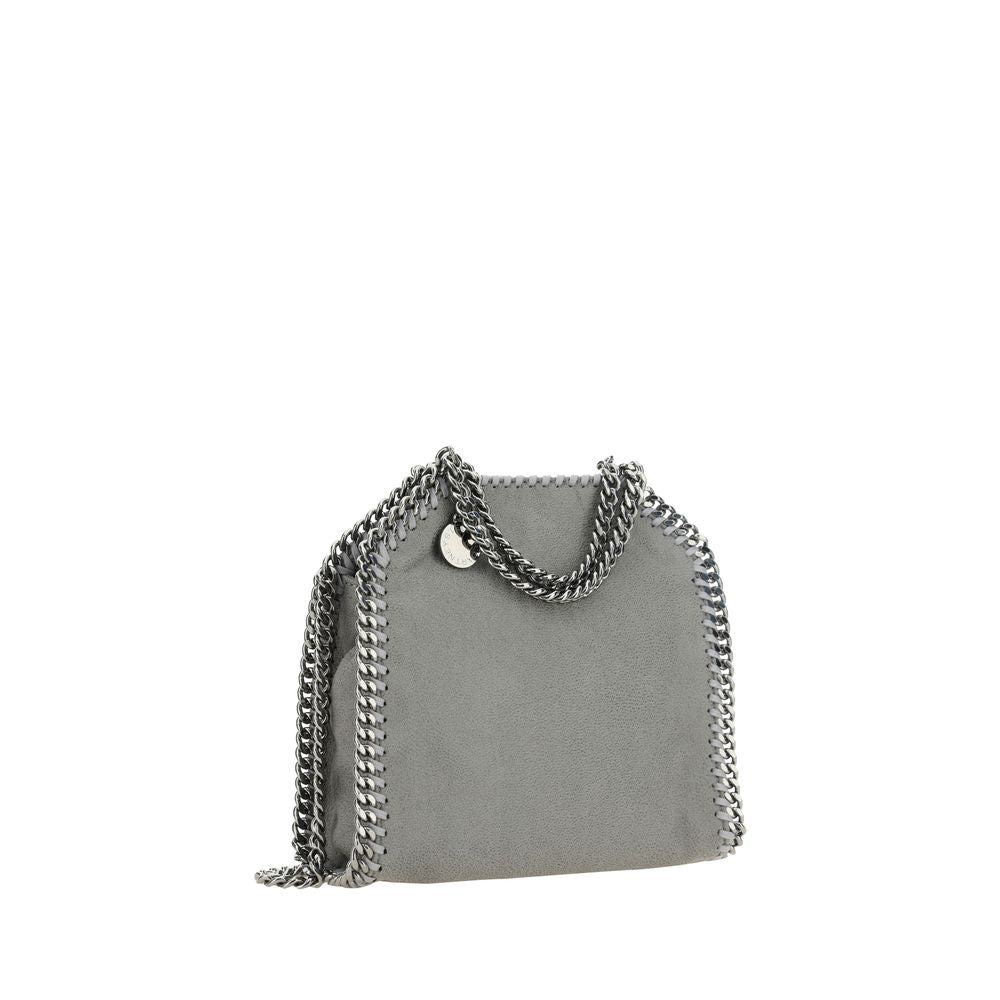 Stella McCartney Gray Tiny Shaggy Handbag