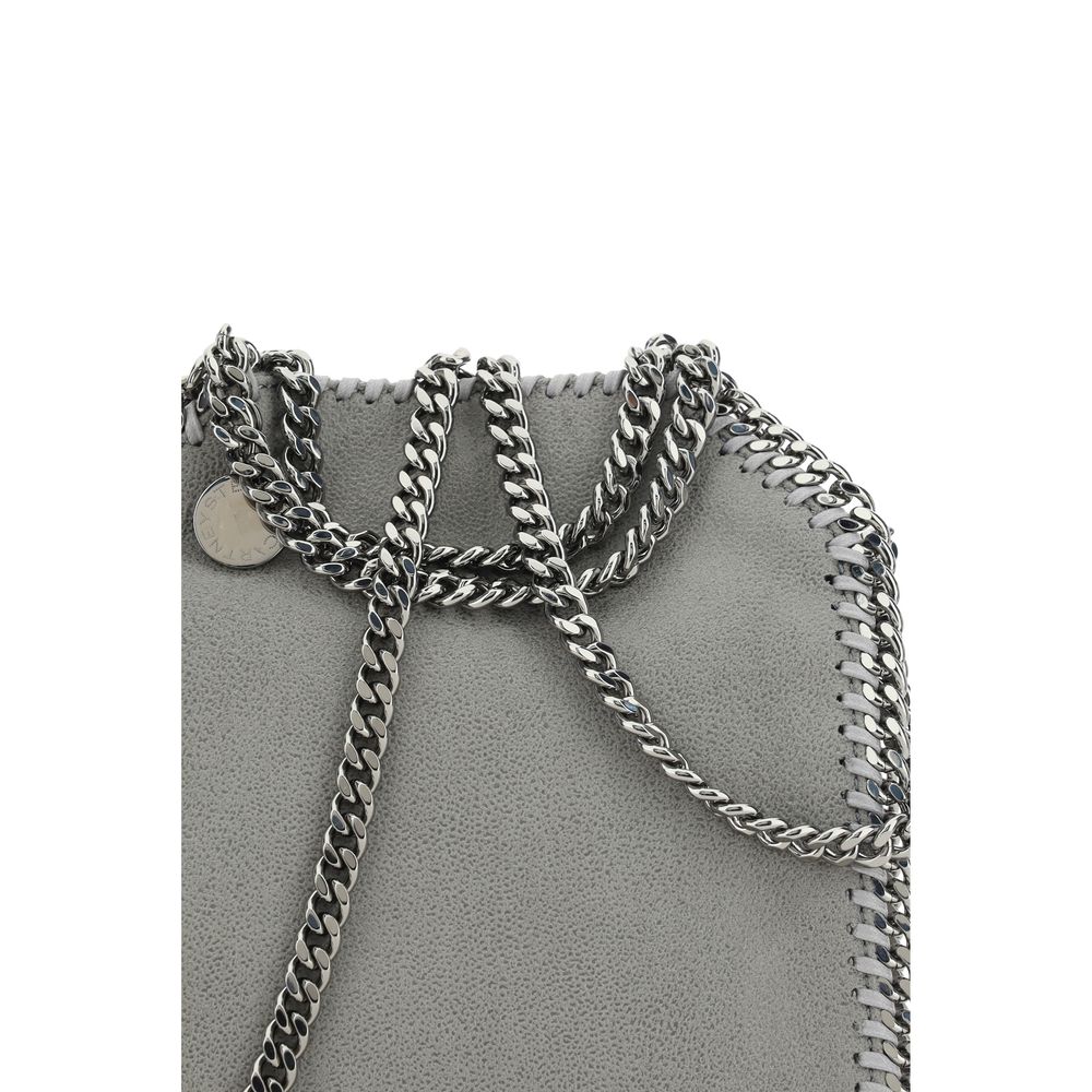 Stella McCartney Gray Tiny Shaggy Handbag