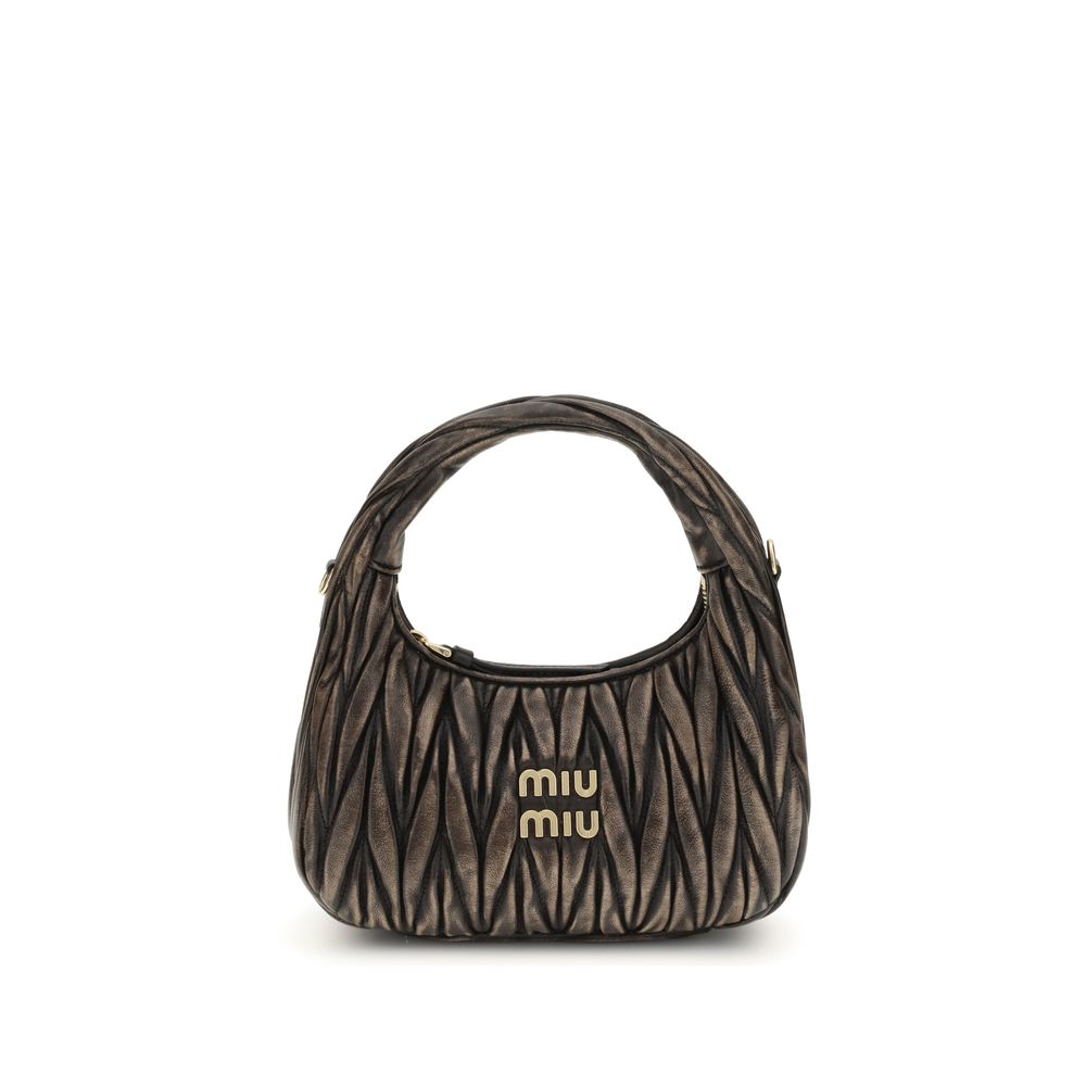 Miu Miu Brown Wander Hobo Handbag