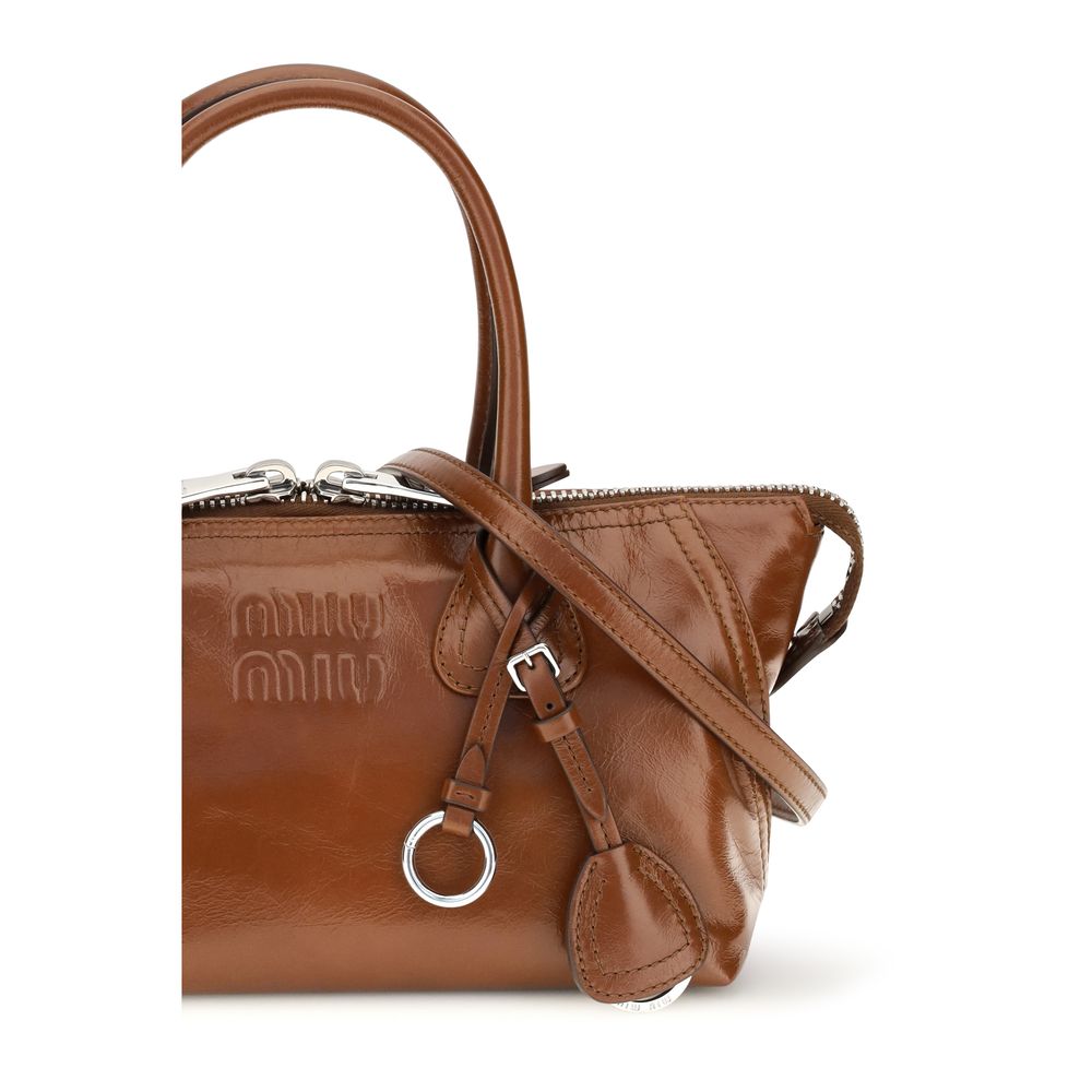 Miu Miu Brown Palissandro Handbag
