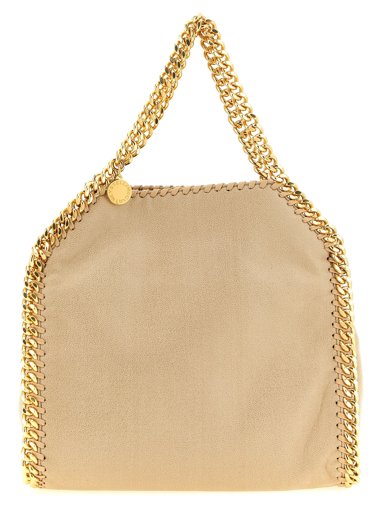 Stella McCartney Beige Falabella Mini Shoulder Bag