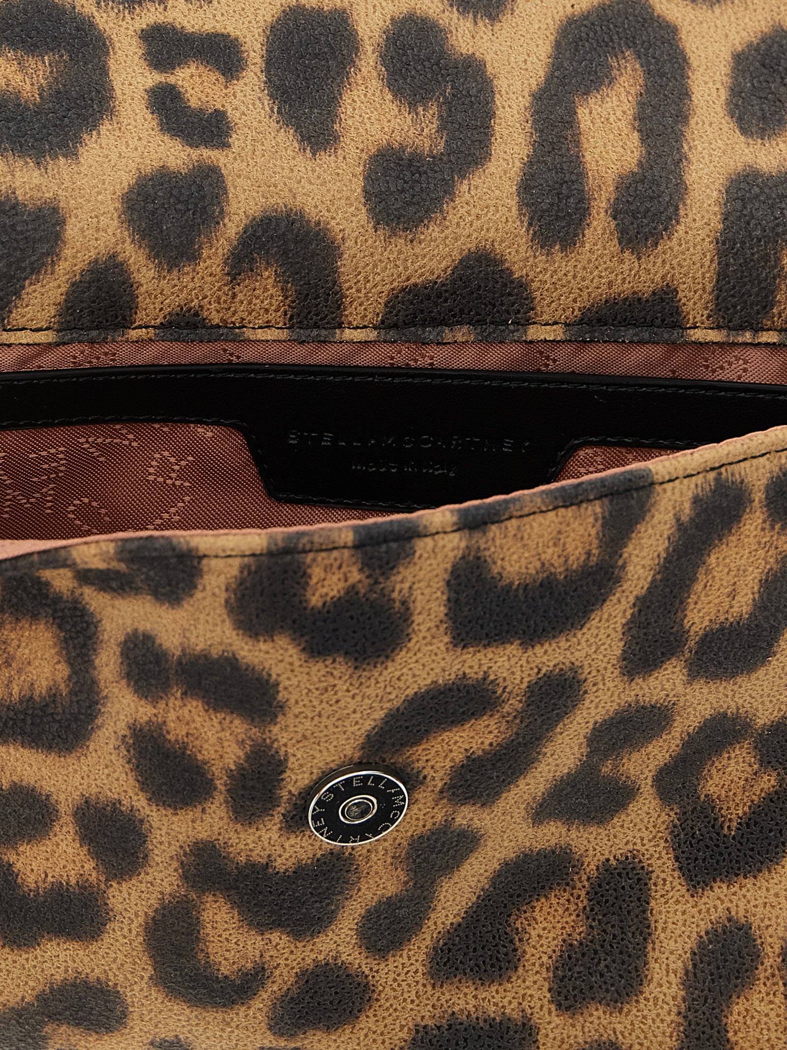 Stella McCartney Brown Falabella Clutch Bag