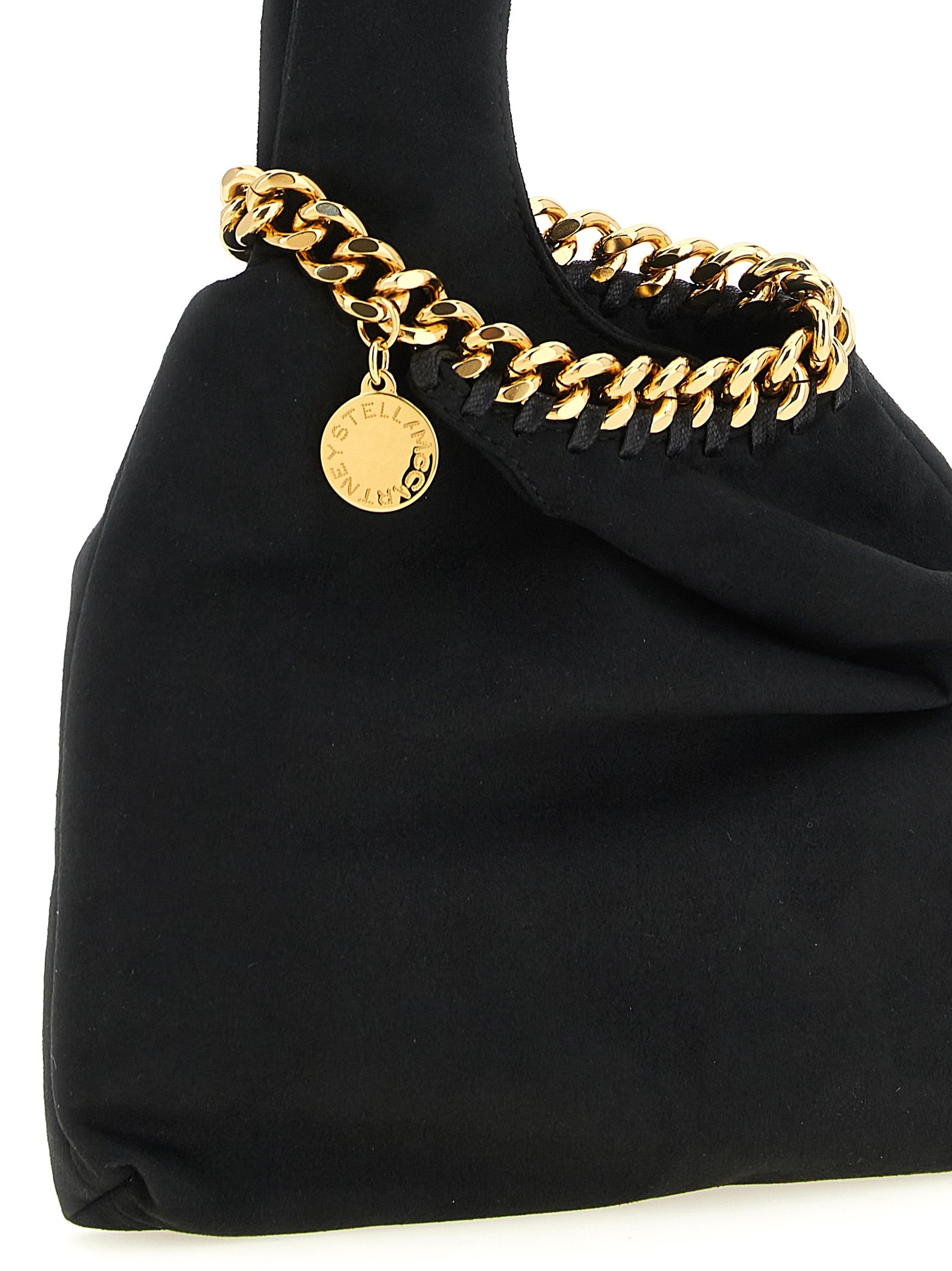 Stella McCartney Black Wristlet Falabella Handbag