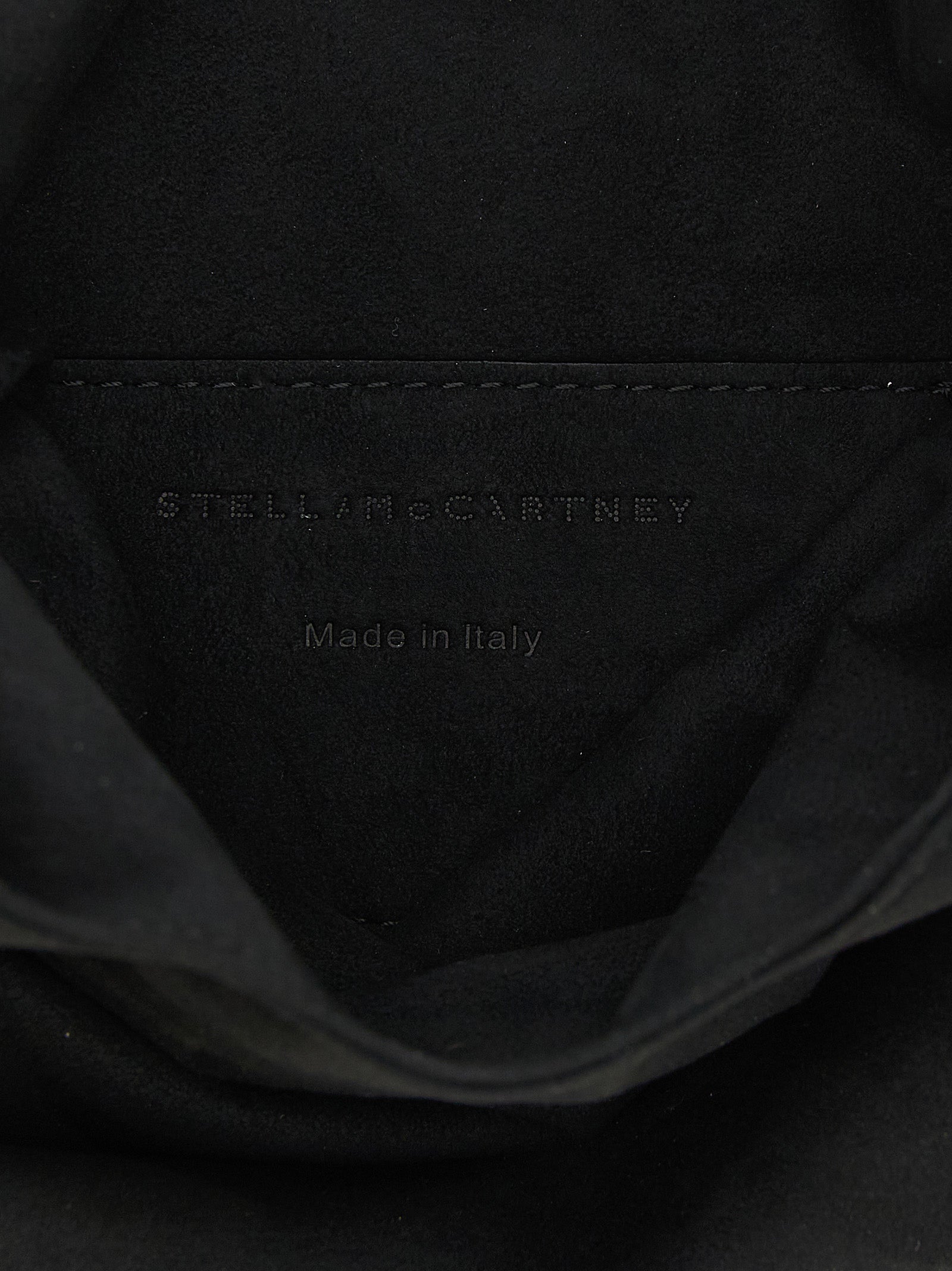 Stella McCartney Black Wristlet Falabella Handbag
