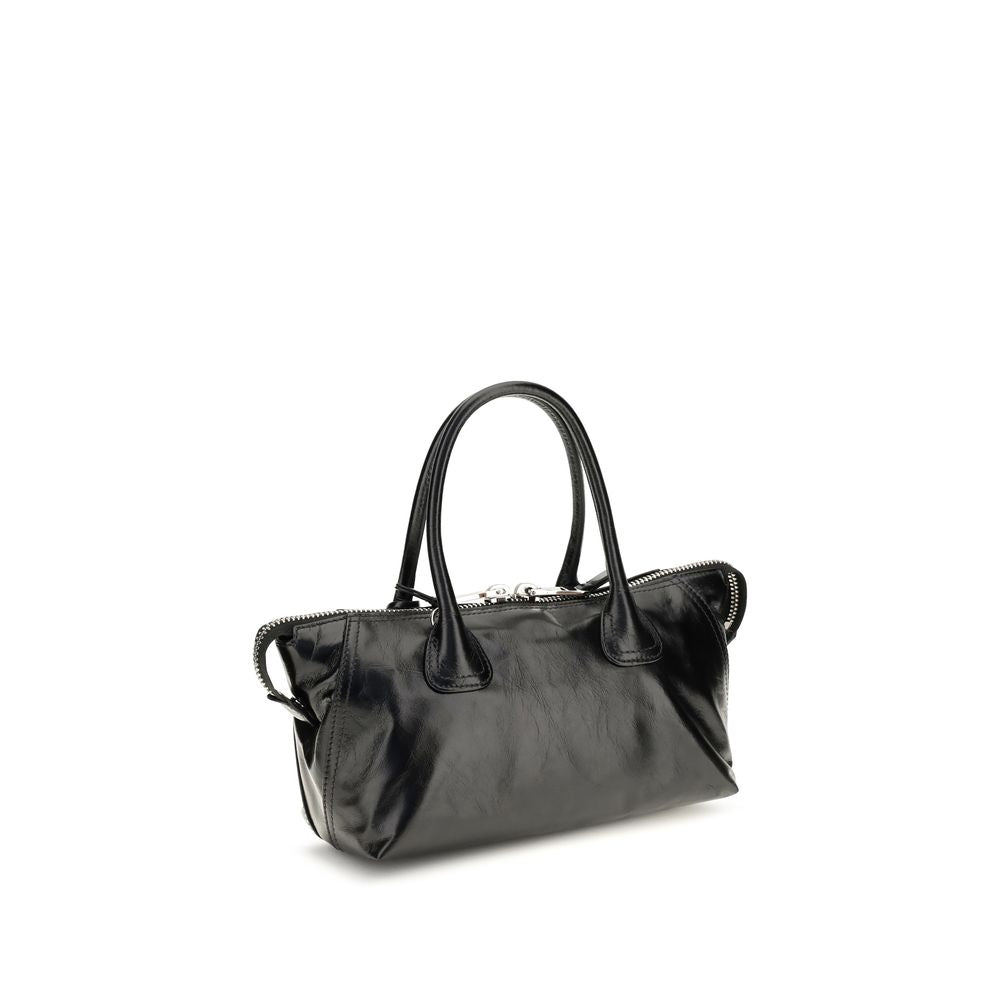 Miu Miu Black Glossy Leather Handbag