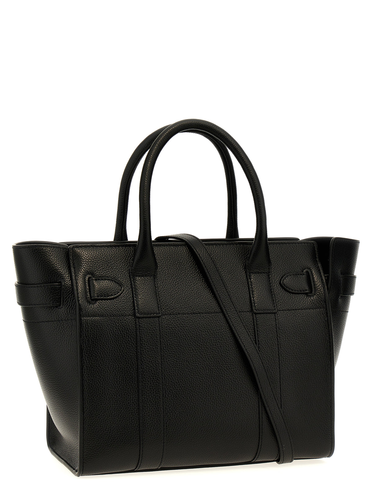 Mulberry Black Zipped Bayswater Tote Bag