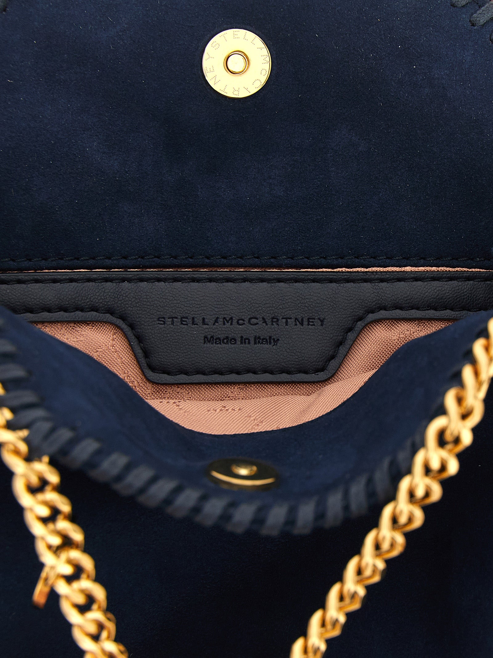 Stella McCartney Blue Falabella Tiny Crossbody Bag