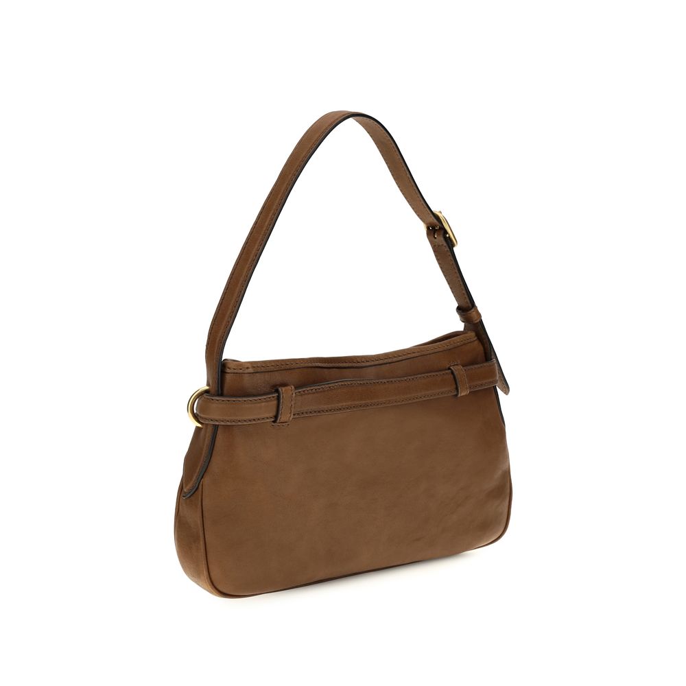 Miu Miu Brown Adventure Shoulder Bag