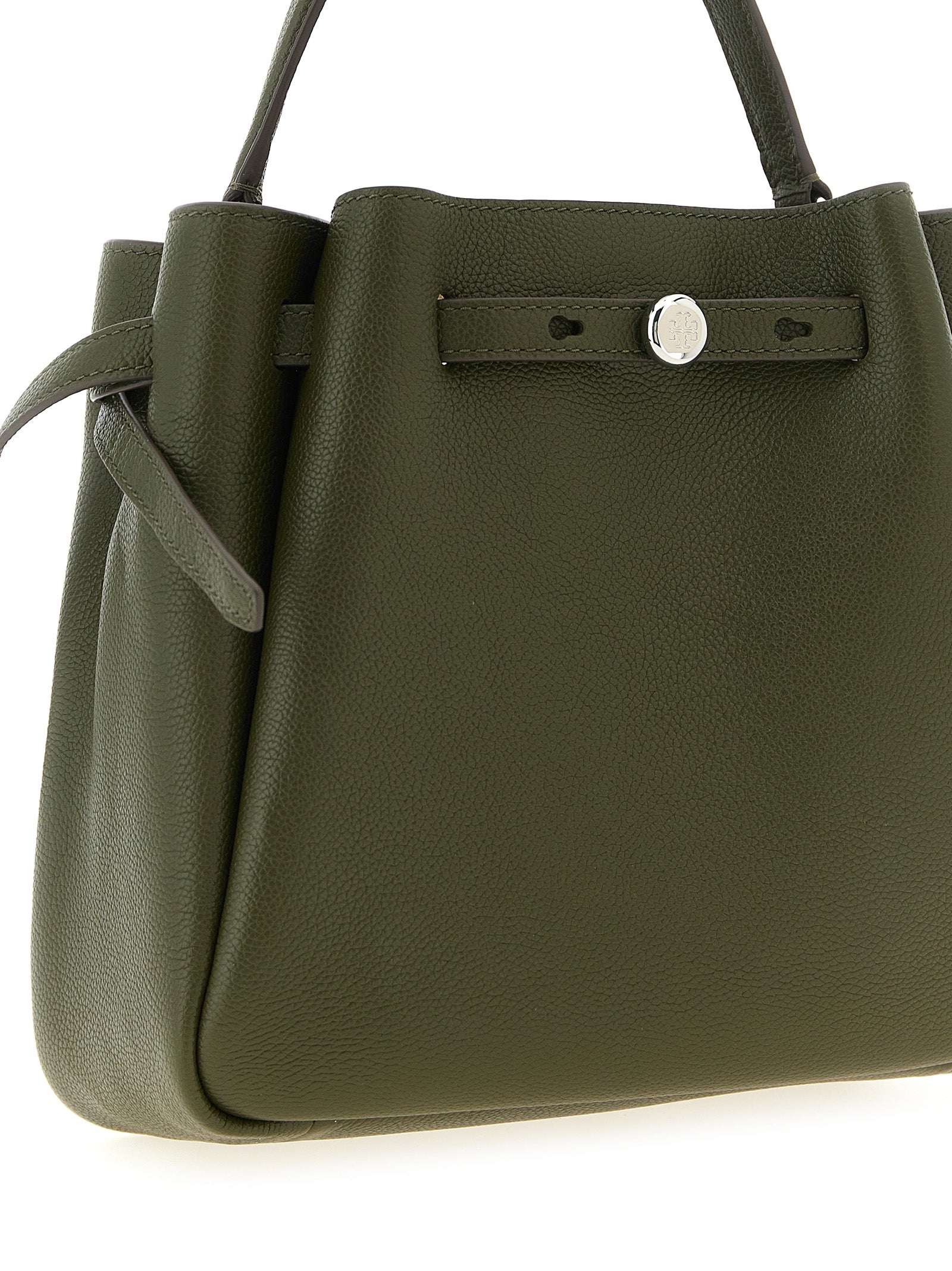 Tory Burch Green Romy Bucket Bag
