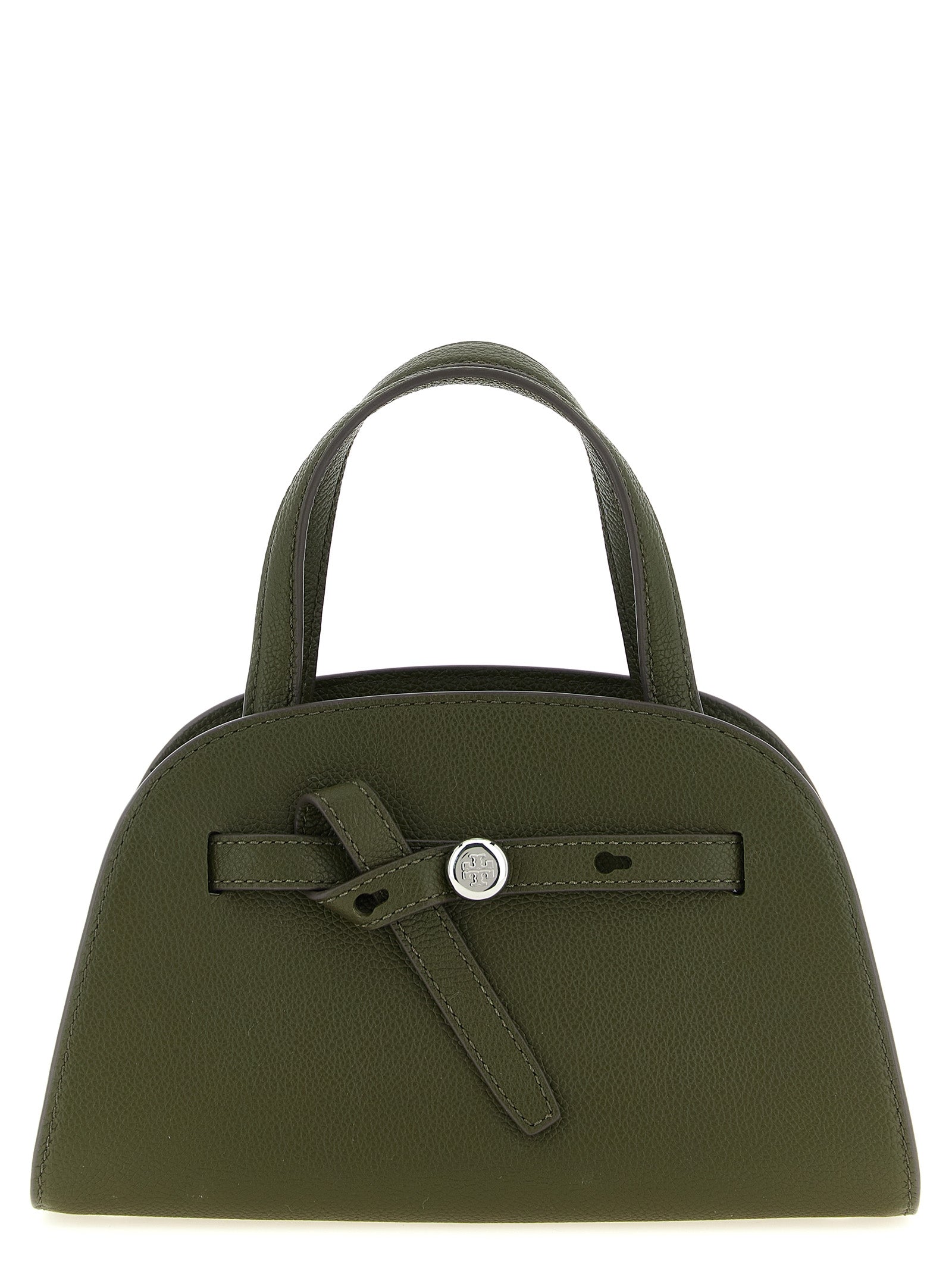 Tory Burch Brown Romy Small Trunk Crossbody Bag