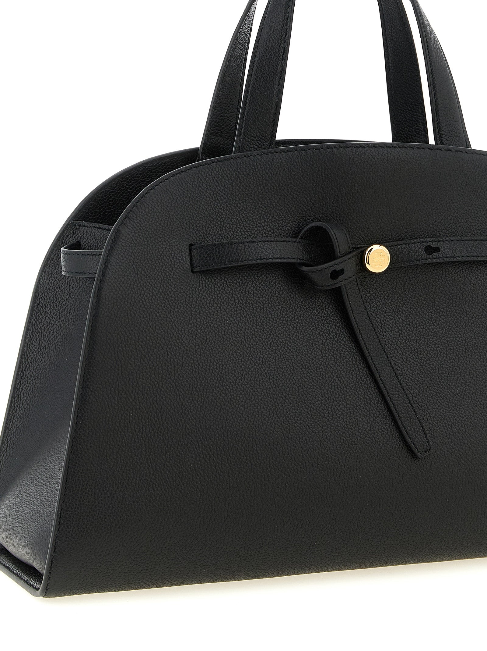 Tory Burch Black Romy Trunk Crossbody Bag