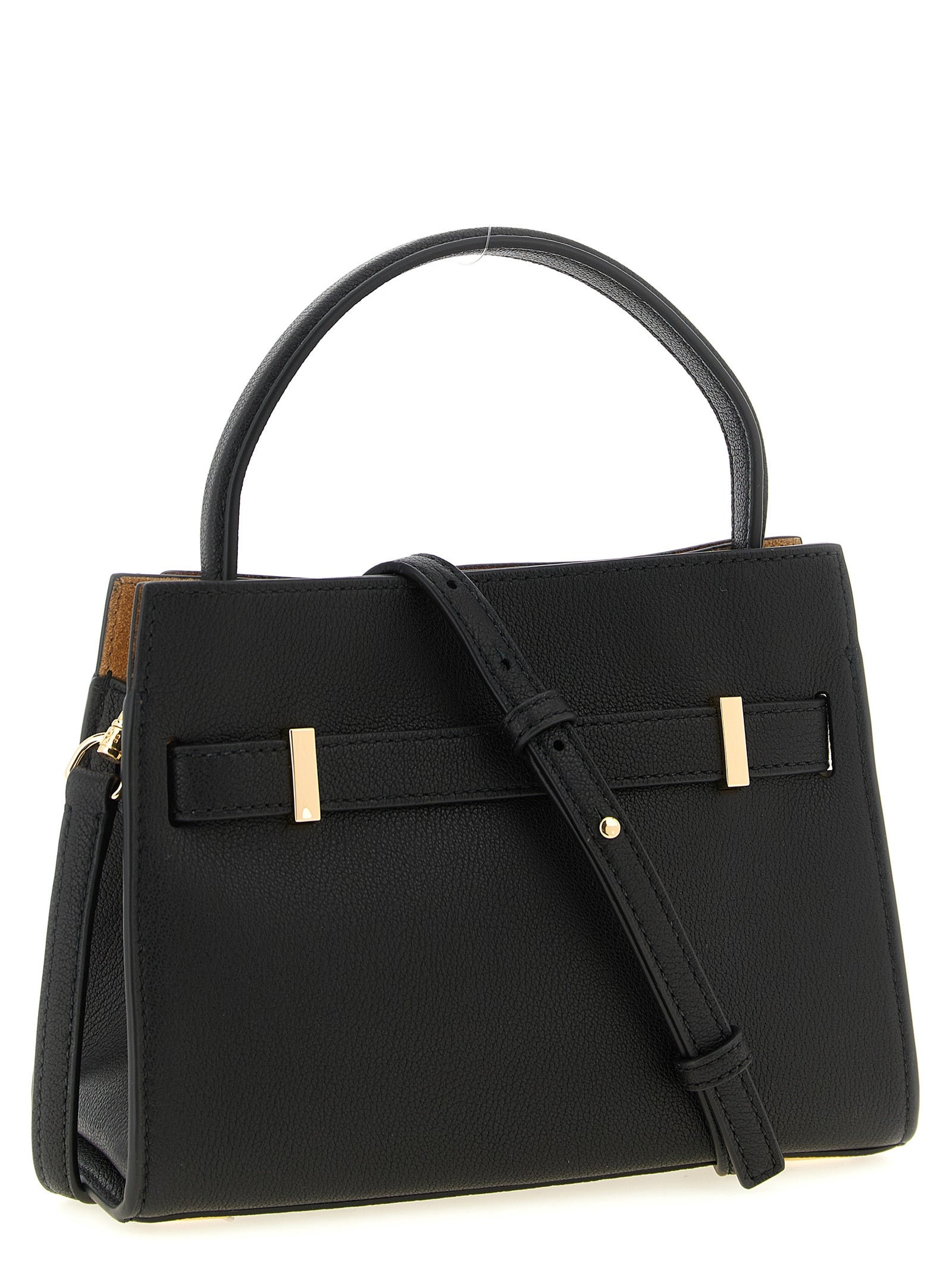 Tory Burch Black Lee Radziwill Crossbody Bag