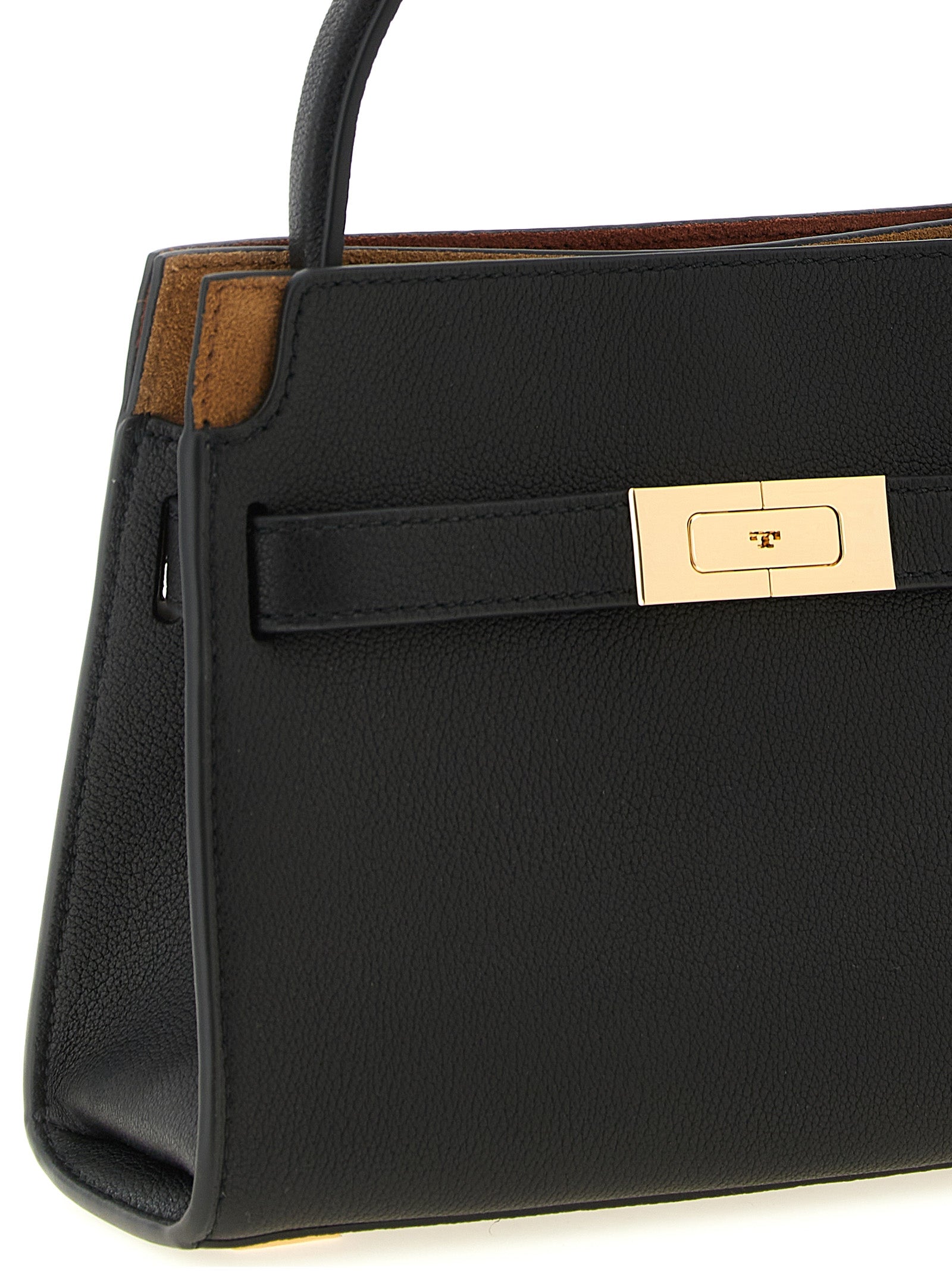 Tory Burch Black Lee Radziwill Crossbody Bag