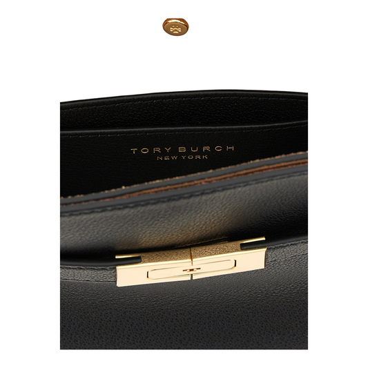 Tory Burch Lee Radziwill Bolso Bandolera Negro