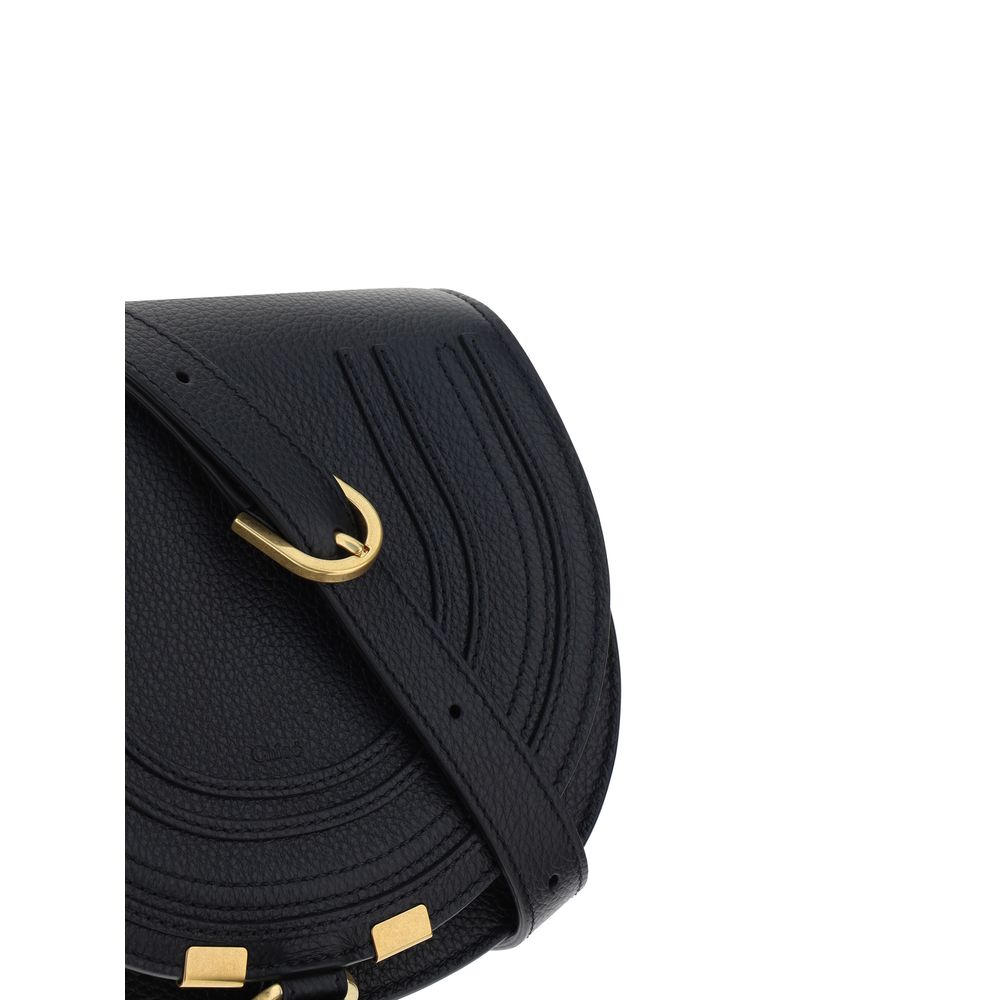 Chloé Black Small Marcie Shoulder Bag